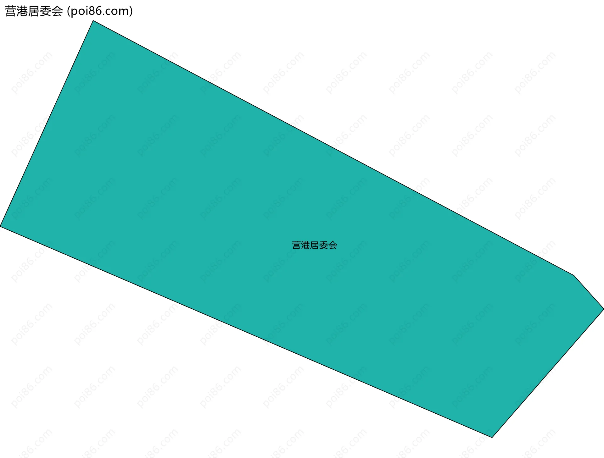 营港居委会边界地图