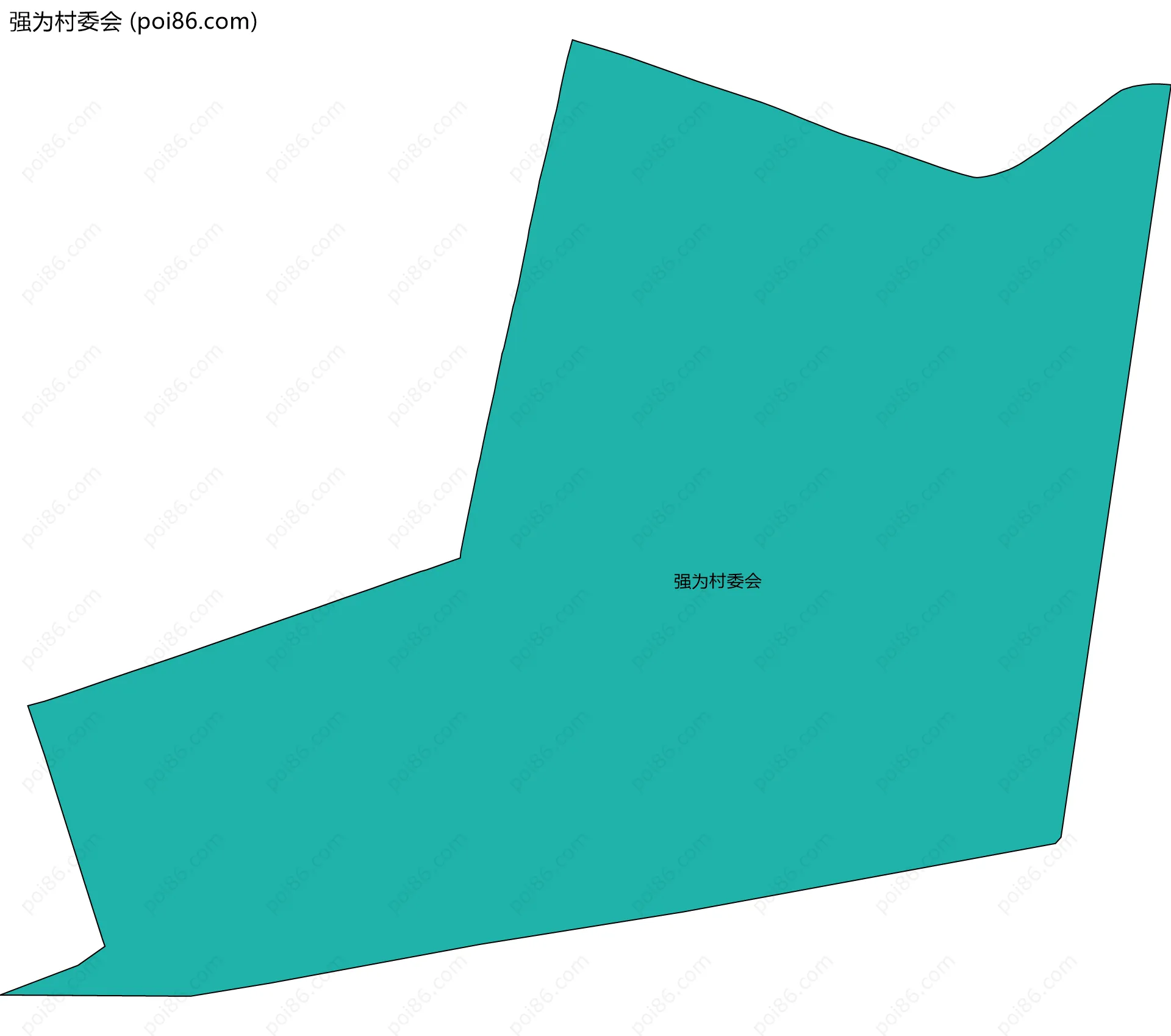 强为村委会边界地图