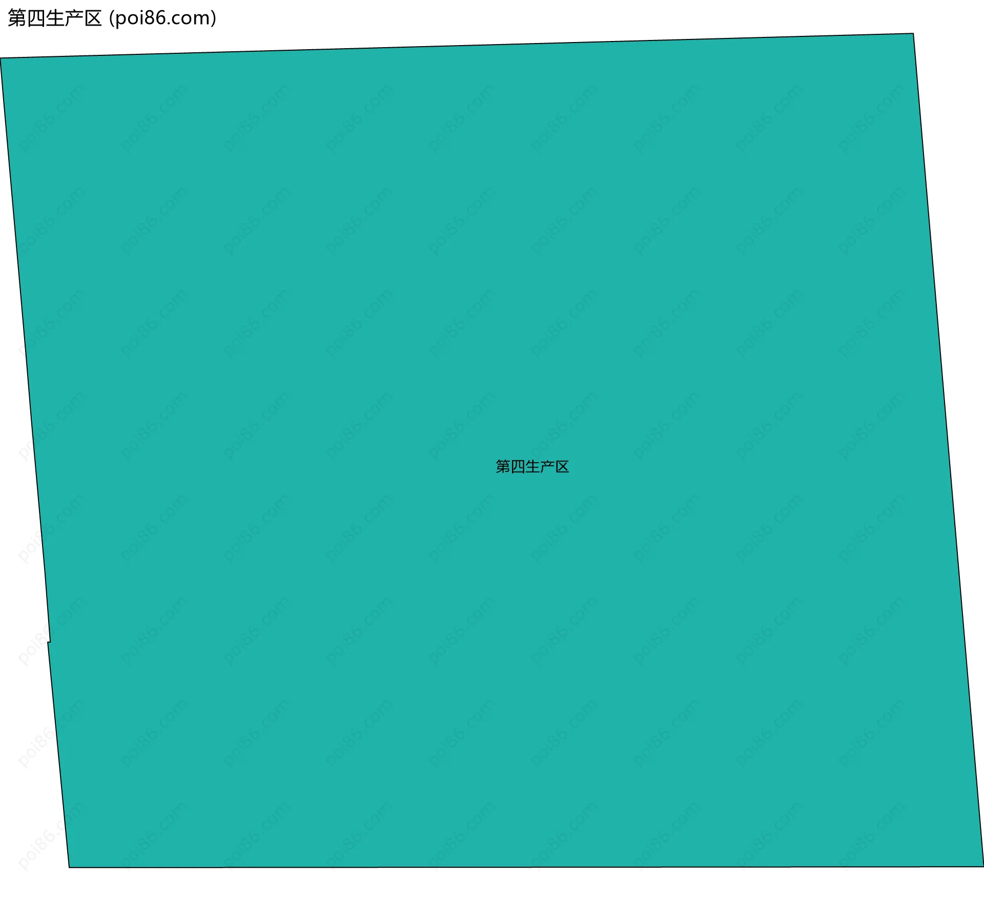 第四生产区边界地图