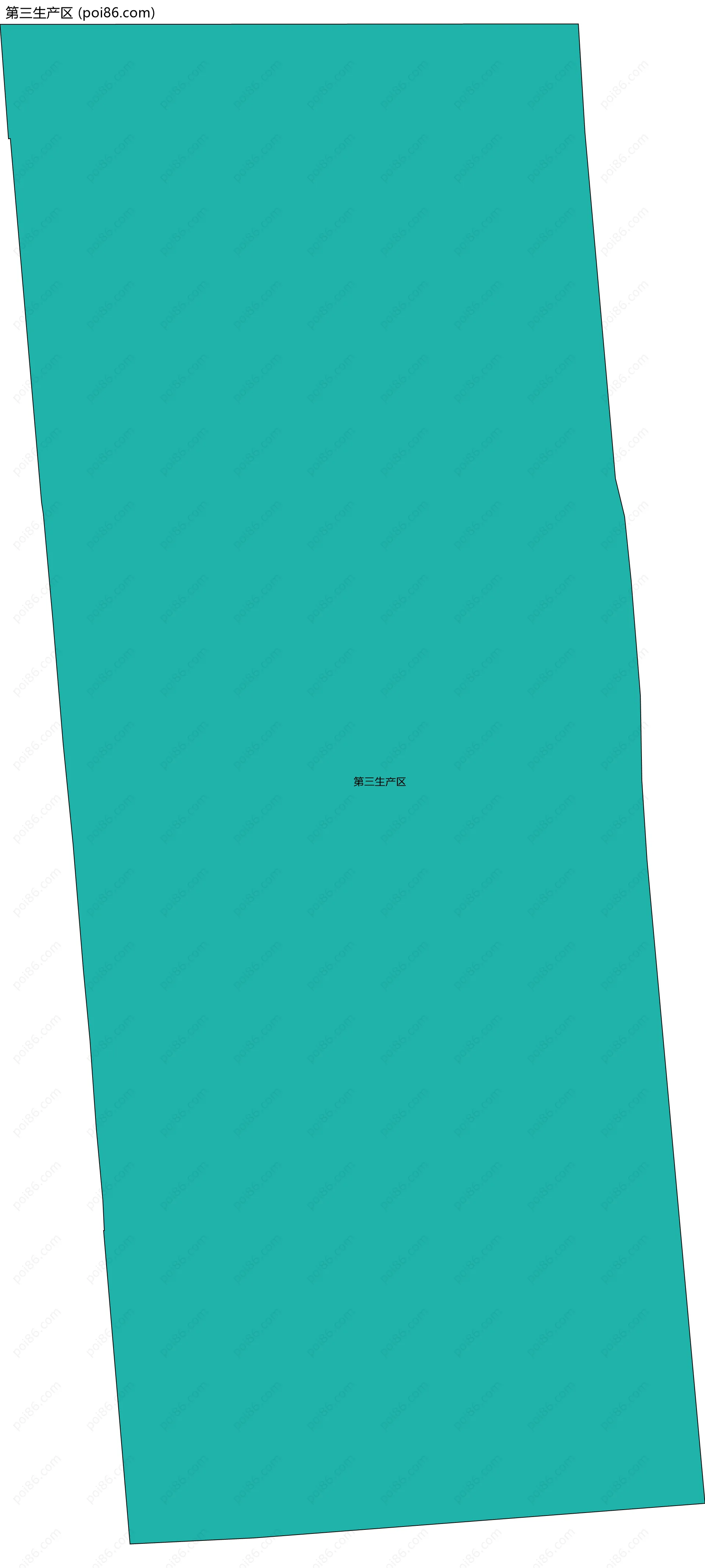 第三生产区边界地图