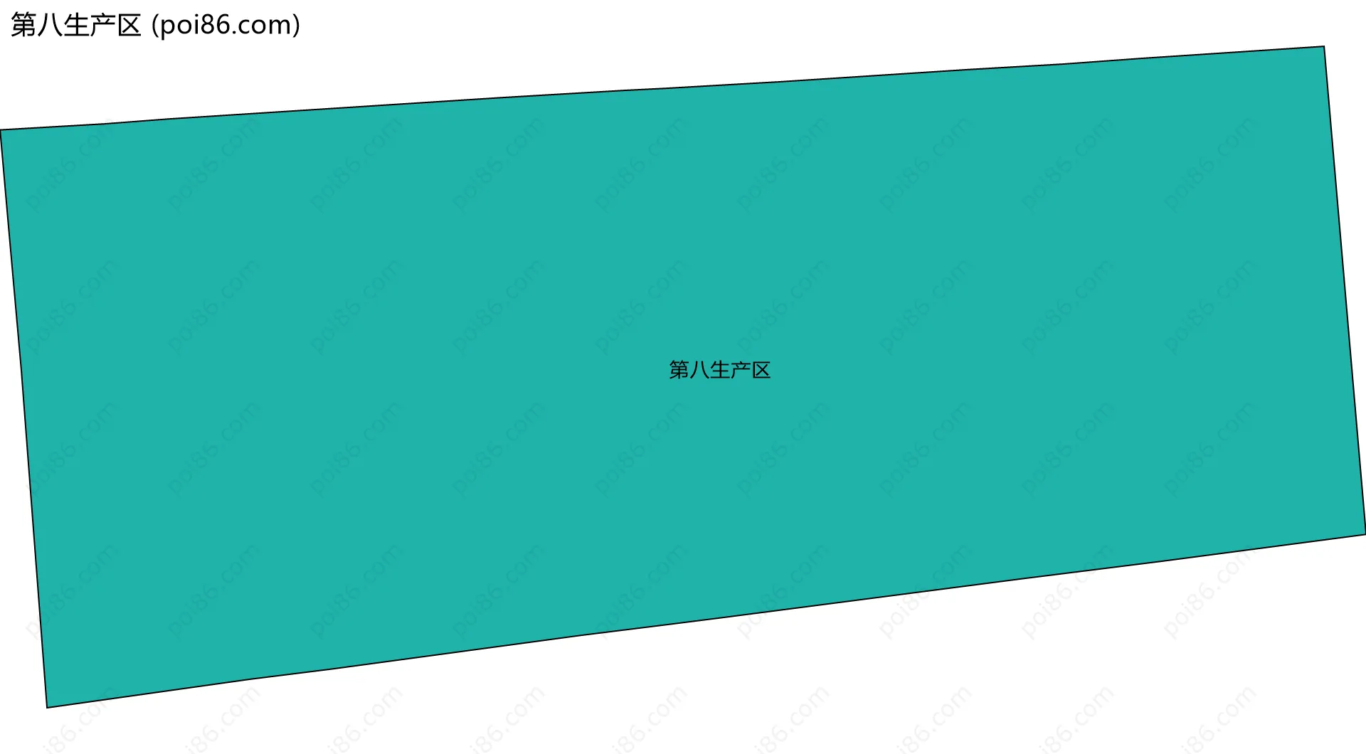 第八生产区边界地图