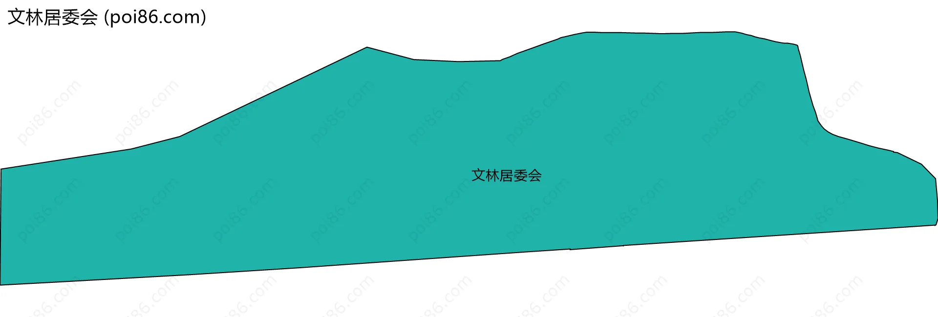 文林居委会边界地图