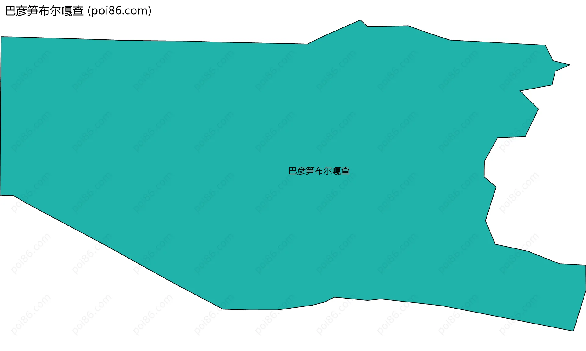 巴彦笋布尔嘎查边界地图