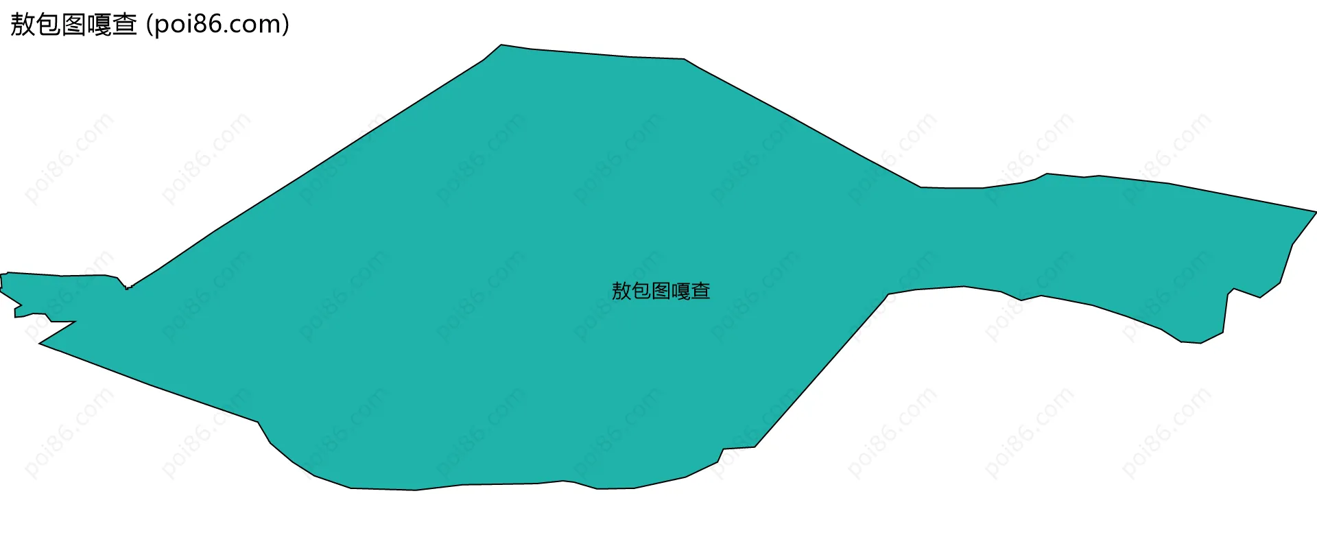 敖包图嘎查边界地图