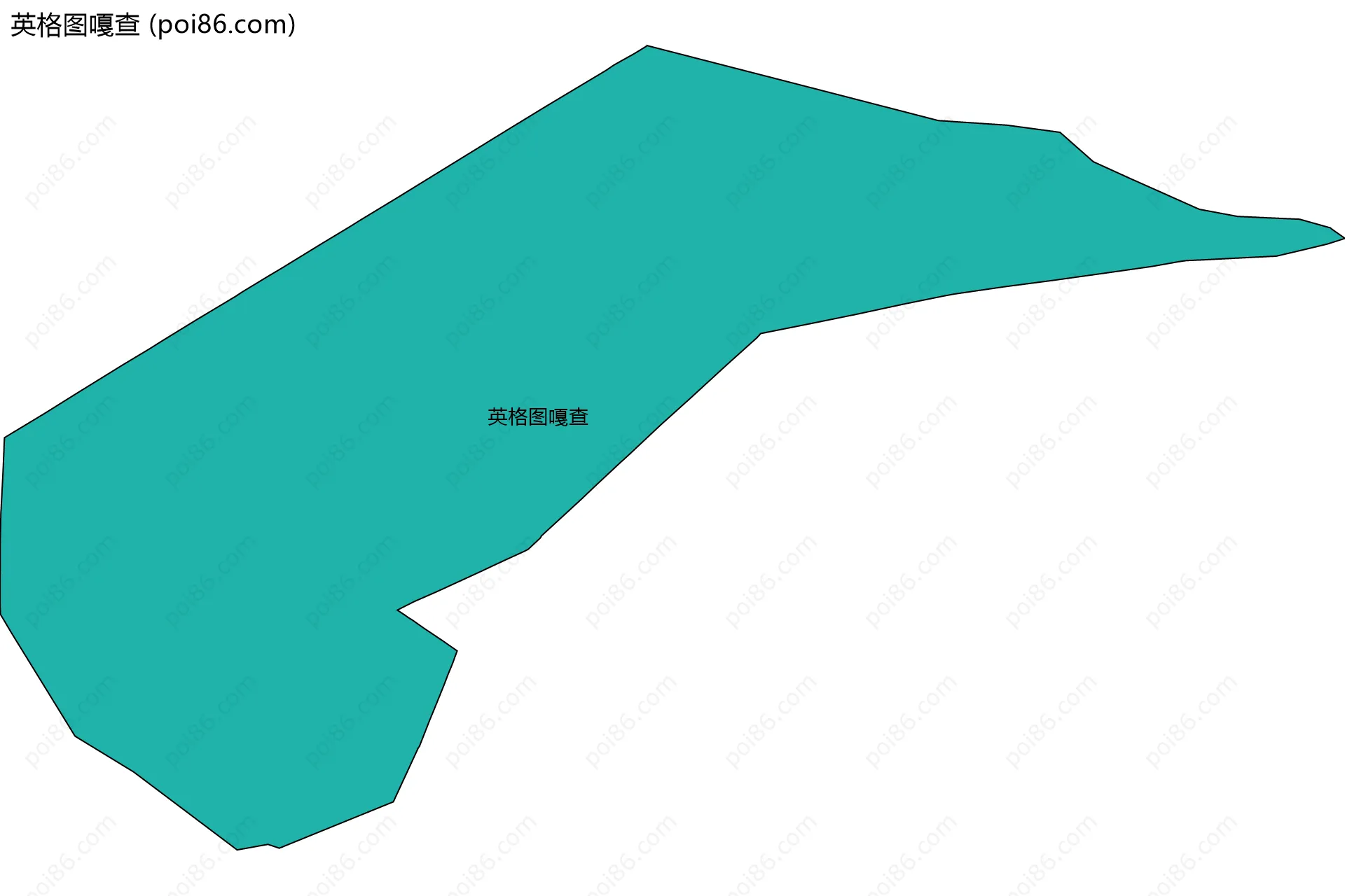 英格图嘎查边界地图