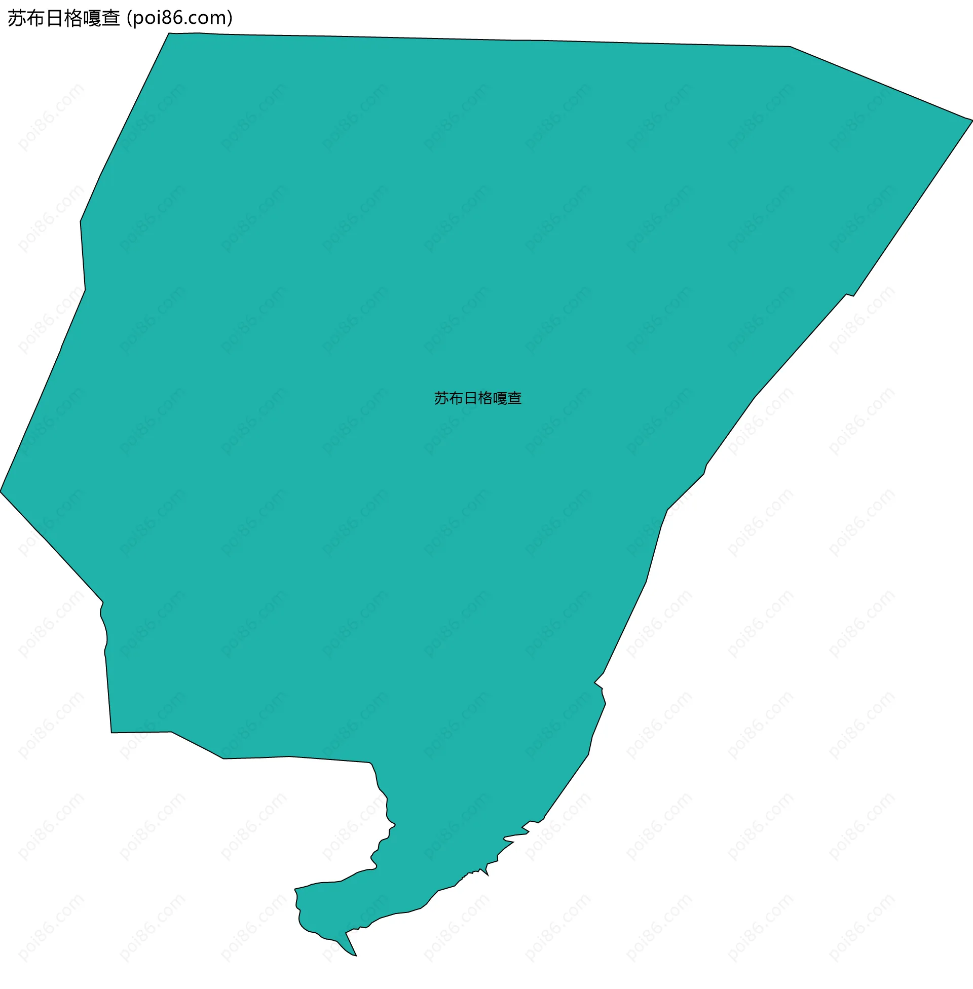 苏布日格嘎查边界地图