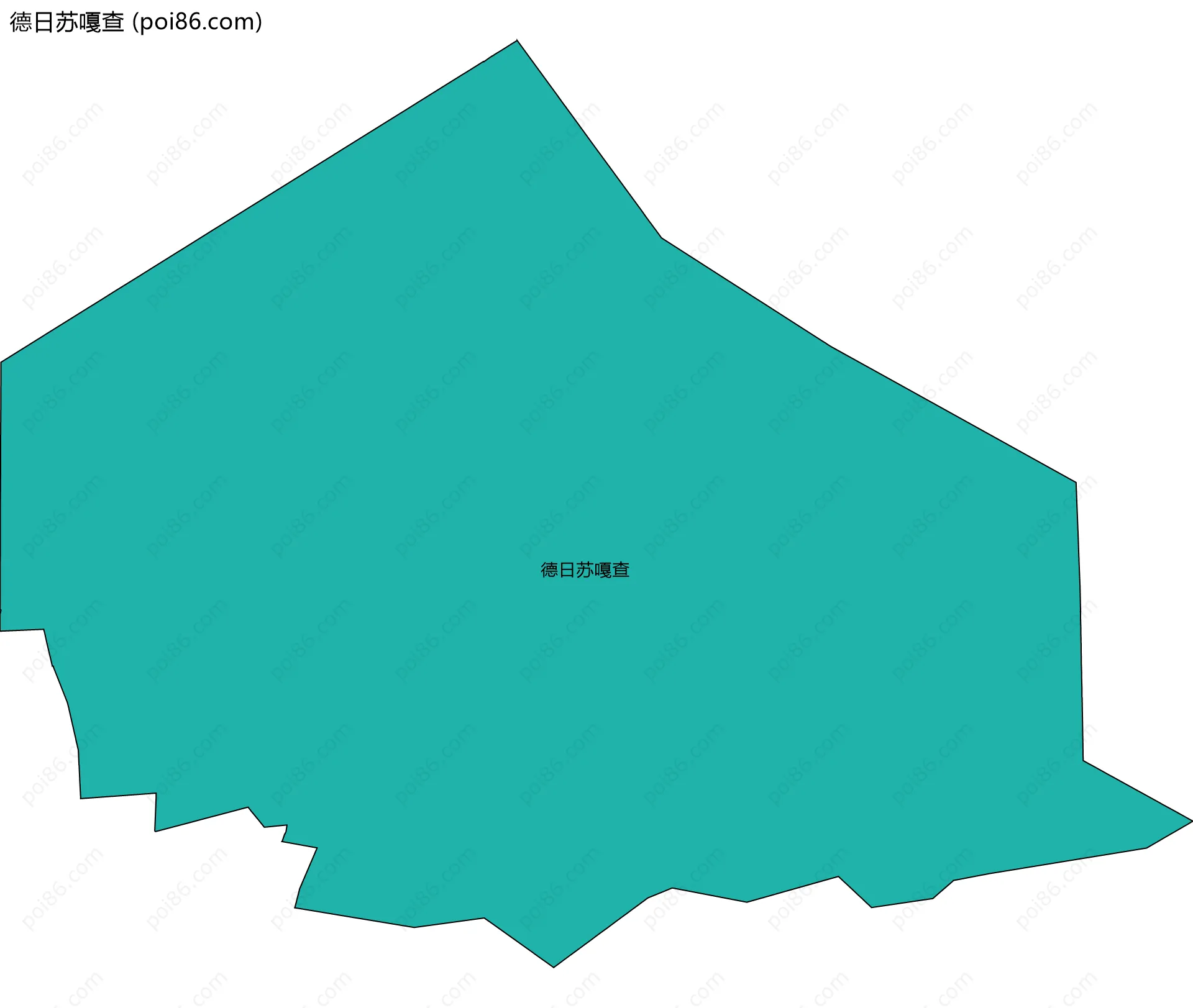 德日苏嘎查边界地图