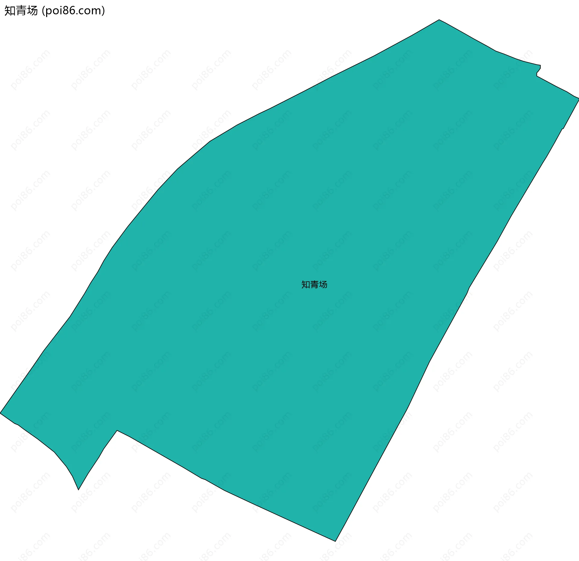 知青场边界地图