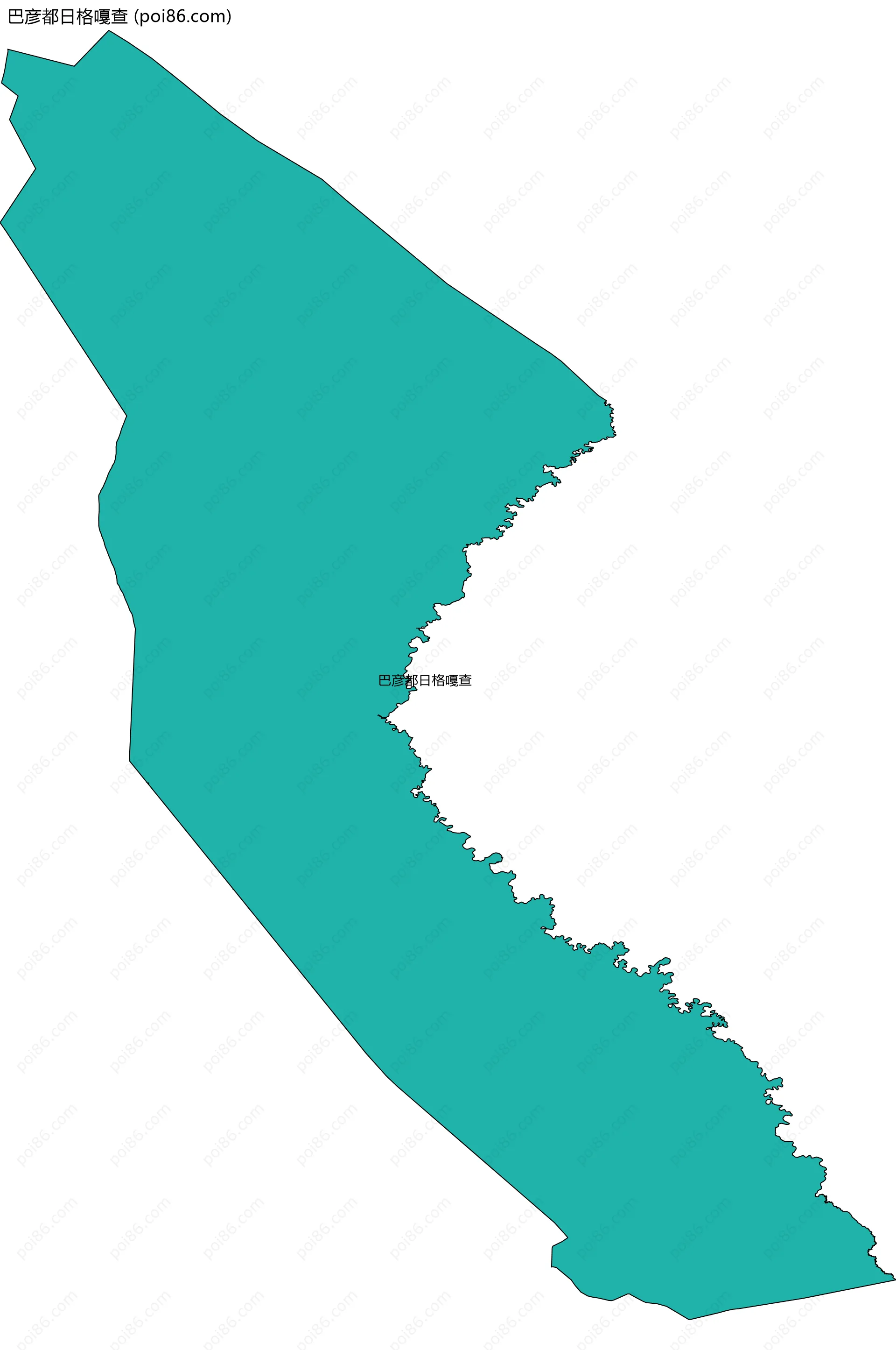 巴彦都日格嘎查边界地图