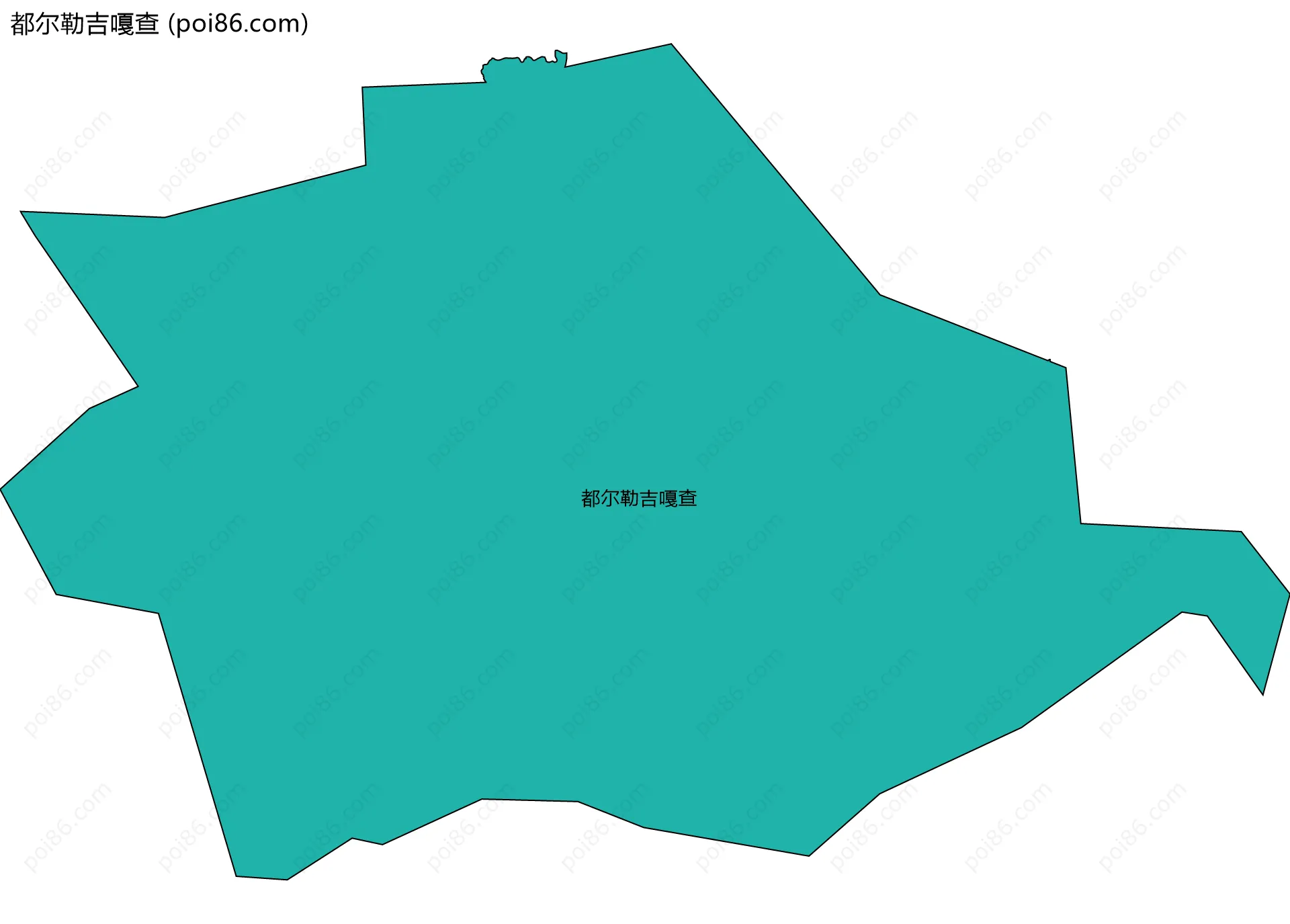 都尔勒吉嘎查边界地图