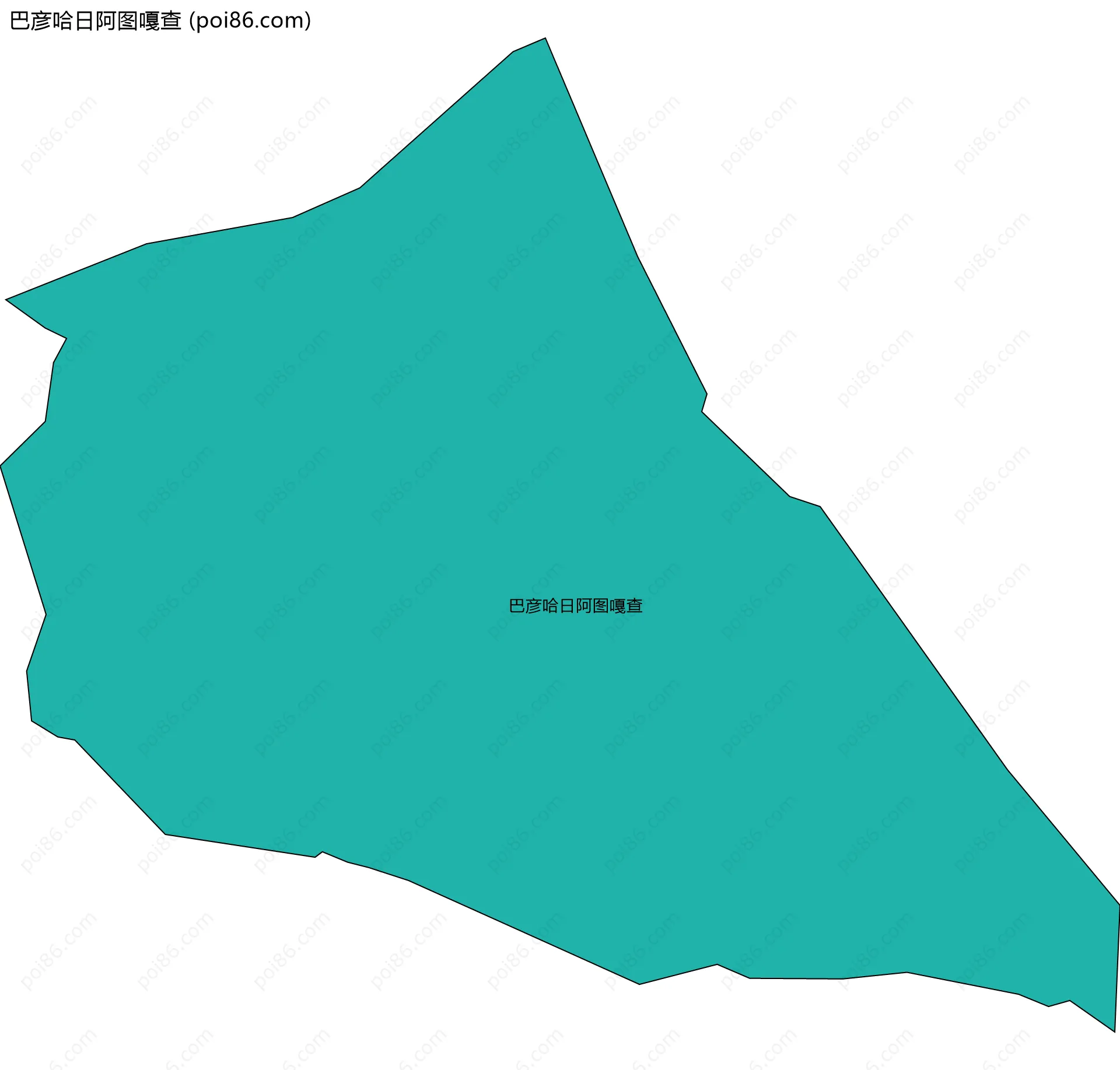 巴彦哈日阿图嘎查边界地图