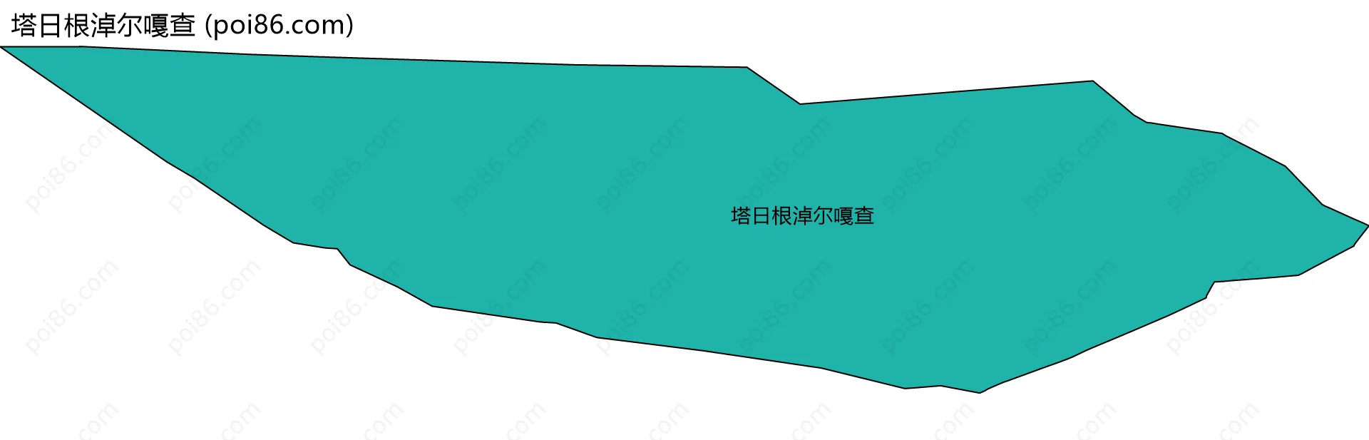 塔日根淖尔嘎查边界地图