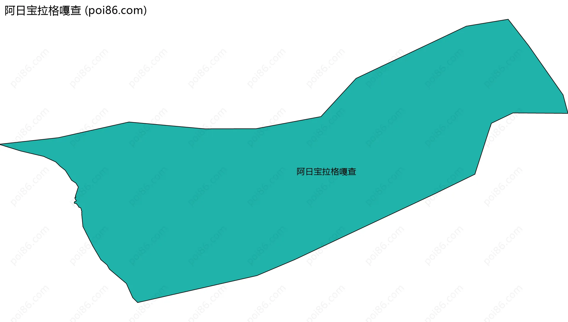 阿日宝拉格嘎查边界地图