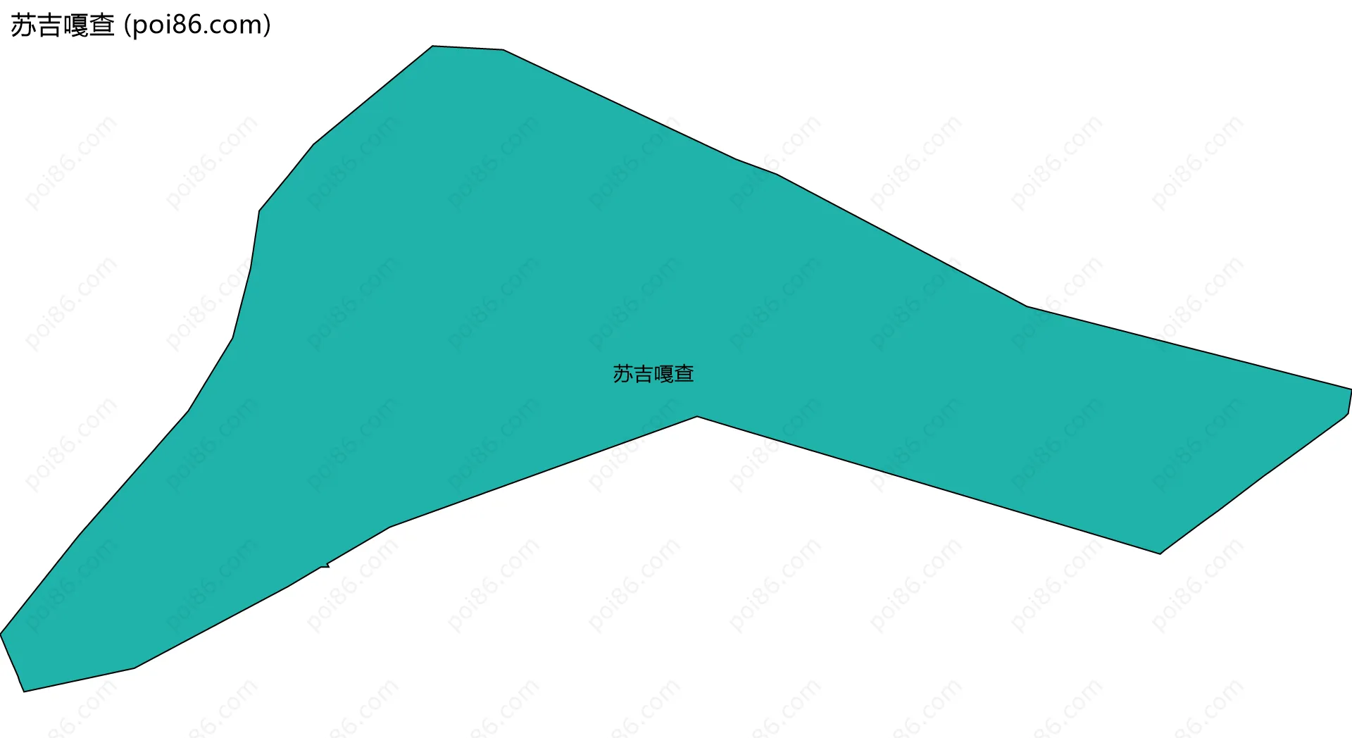 苏吉嘎查边界地图