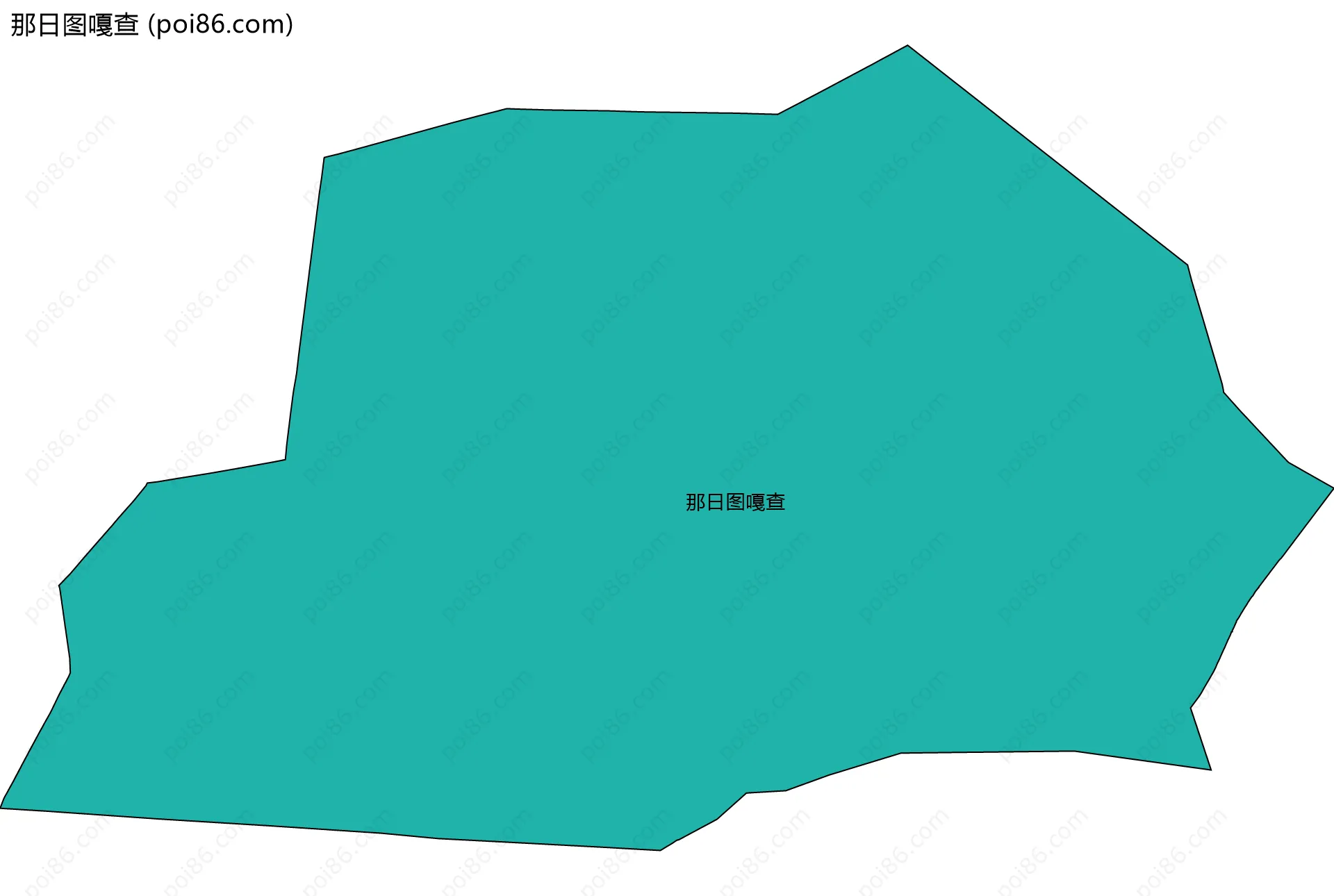 那日图嘎查边界地图