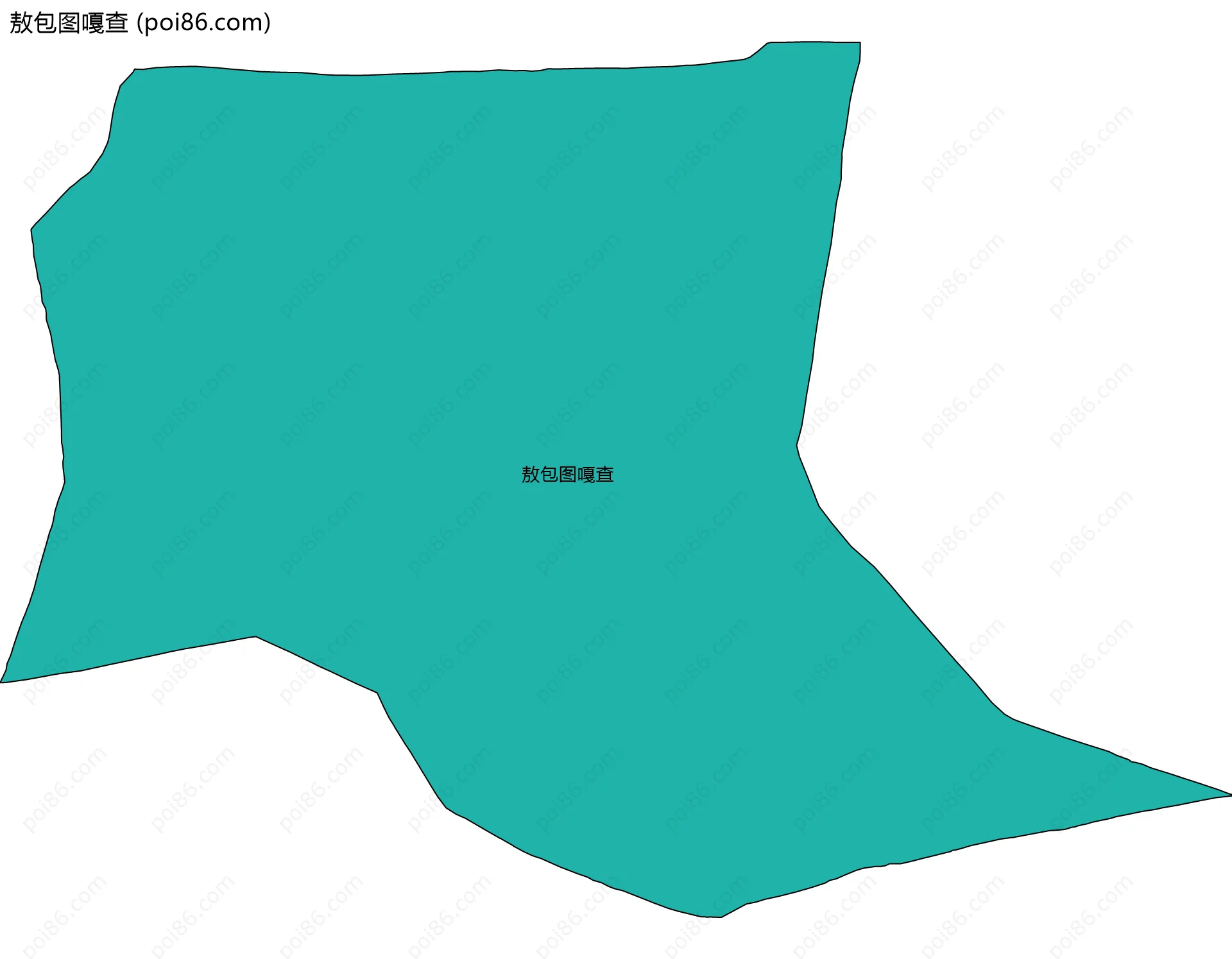 敖包图嘎查边界地图