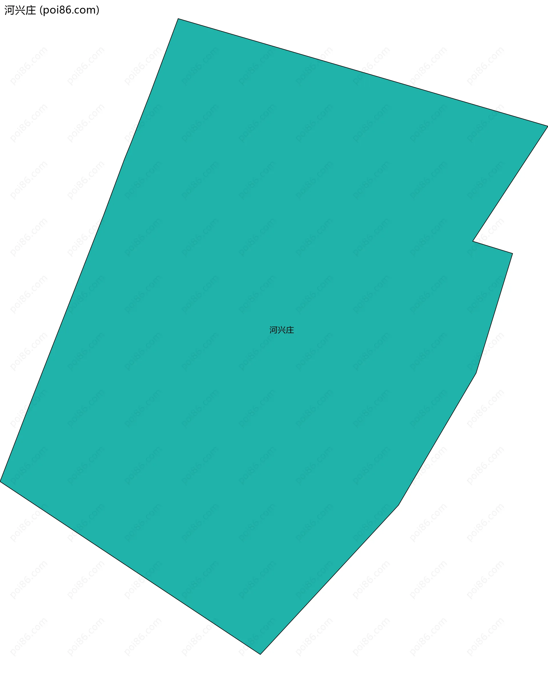 河兴庄边界地图