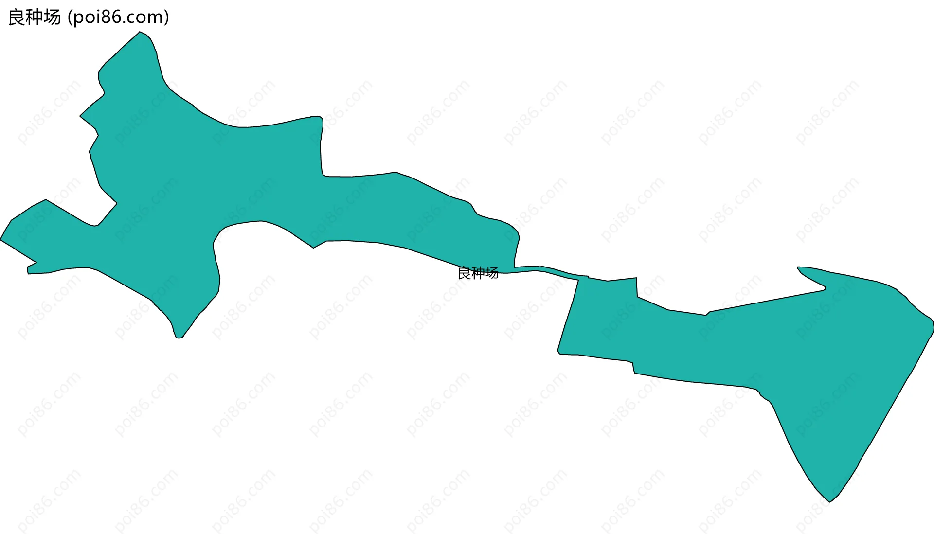 良种场边界地图