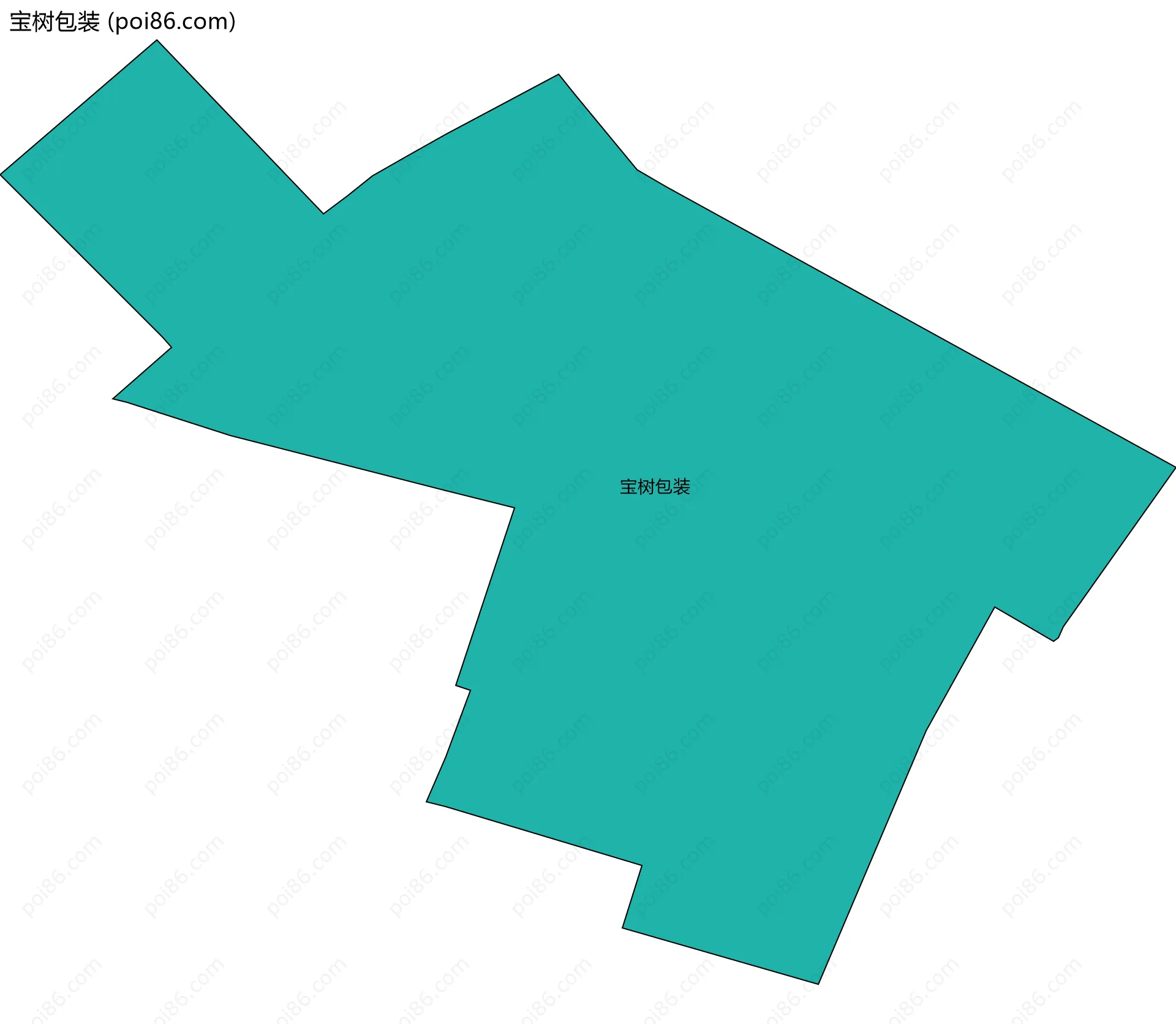 宝树包装边界地图