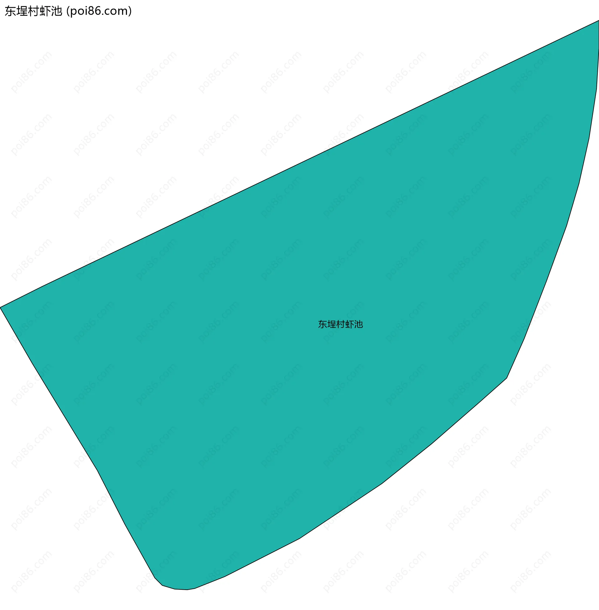 东埕村虾池边界地图