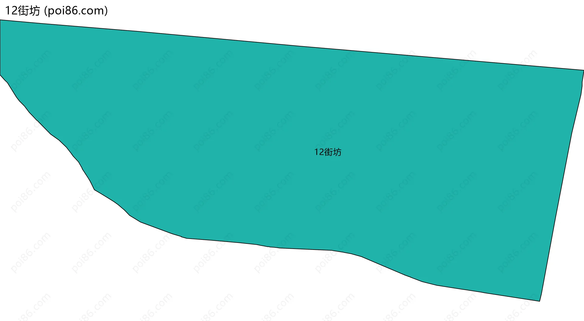 12街坊边界地图