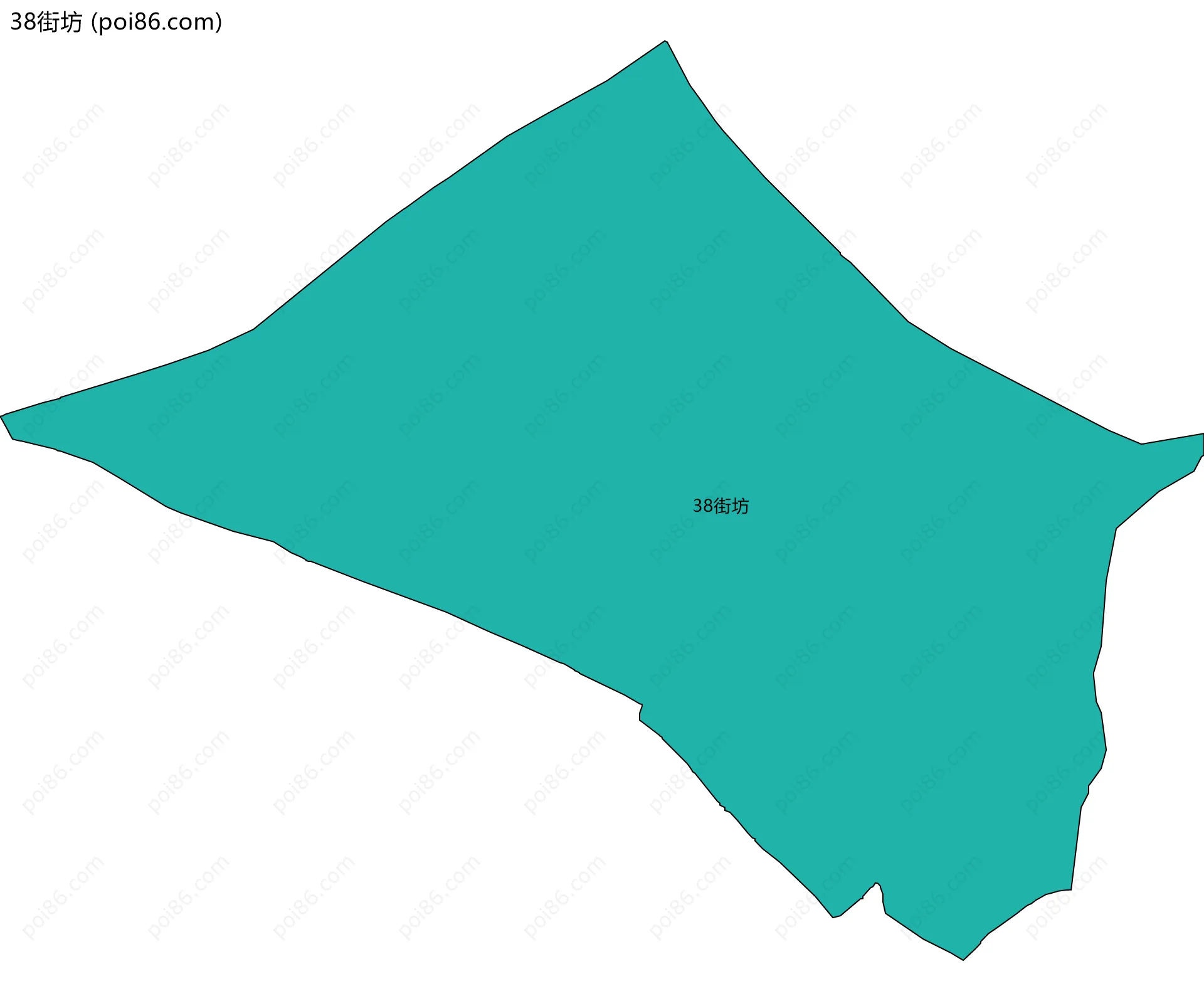 38街坊边界地图