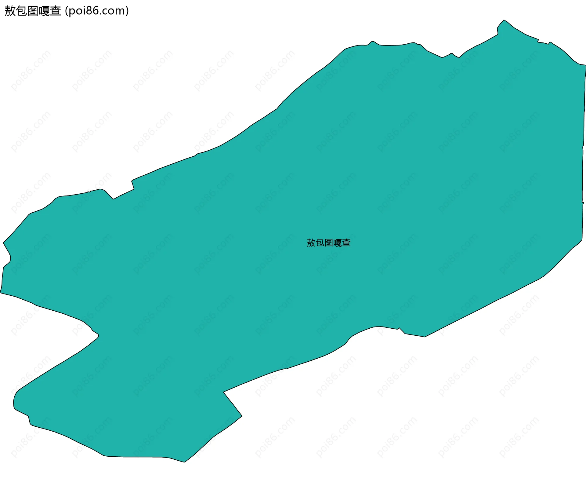 敖包图嘎查边界地图