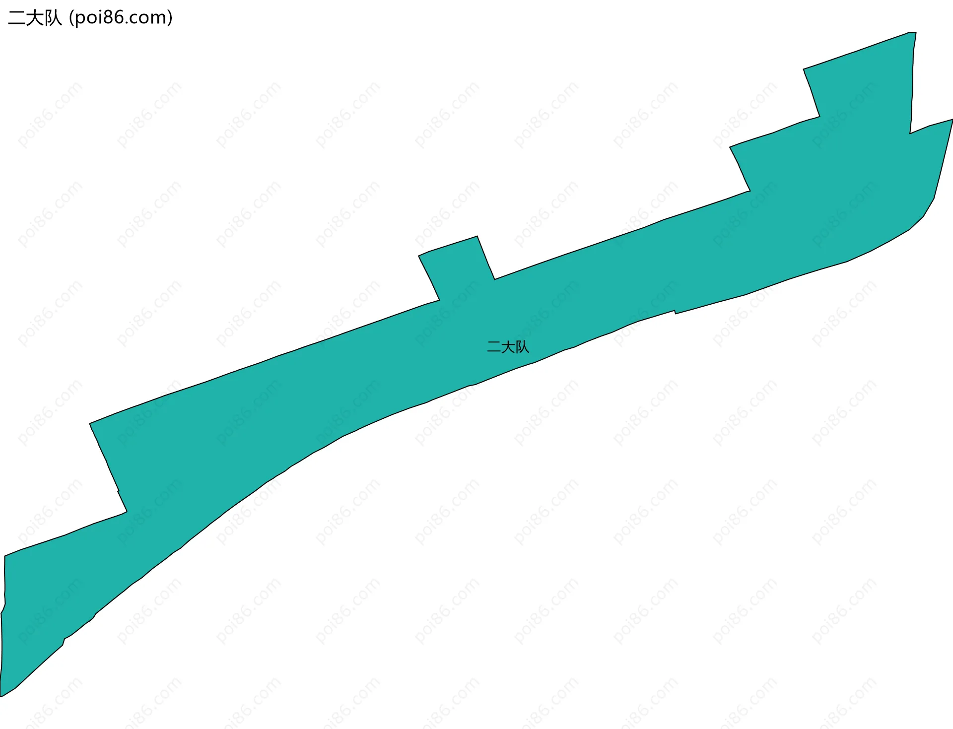 二大队边界地图