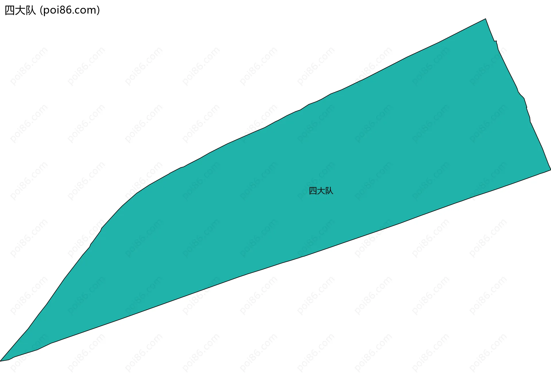 四大队边界地图