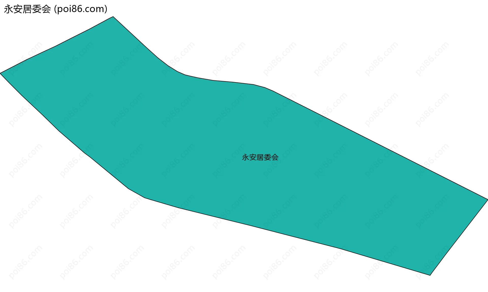 永安居委会边界地图