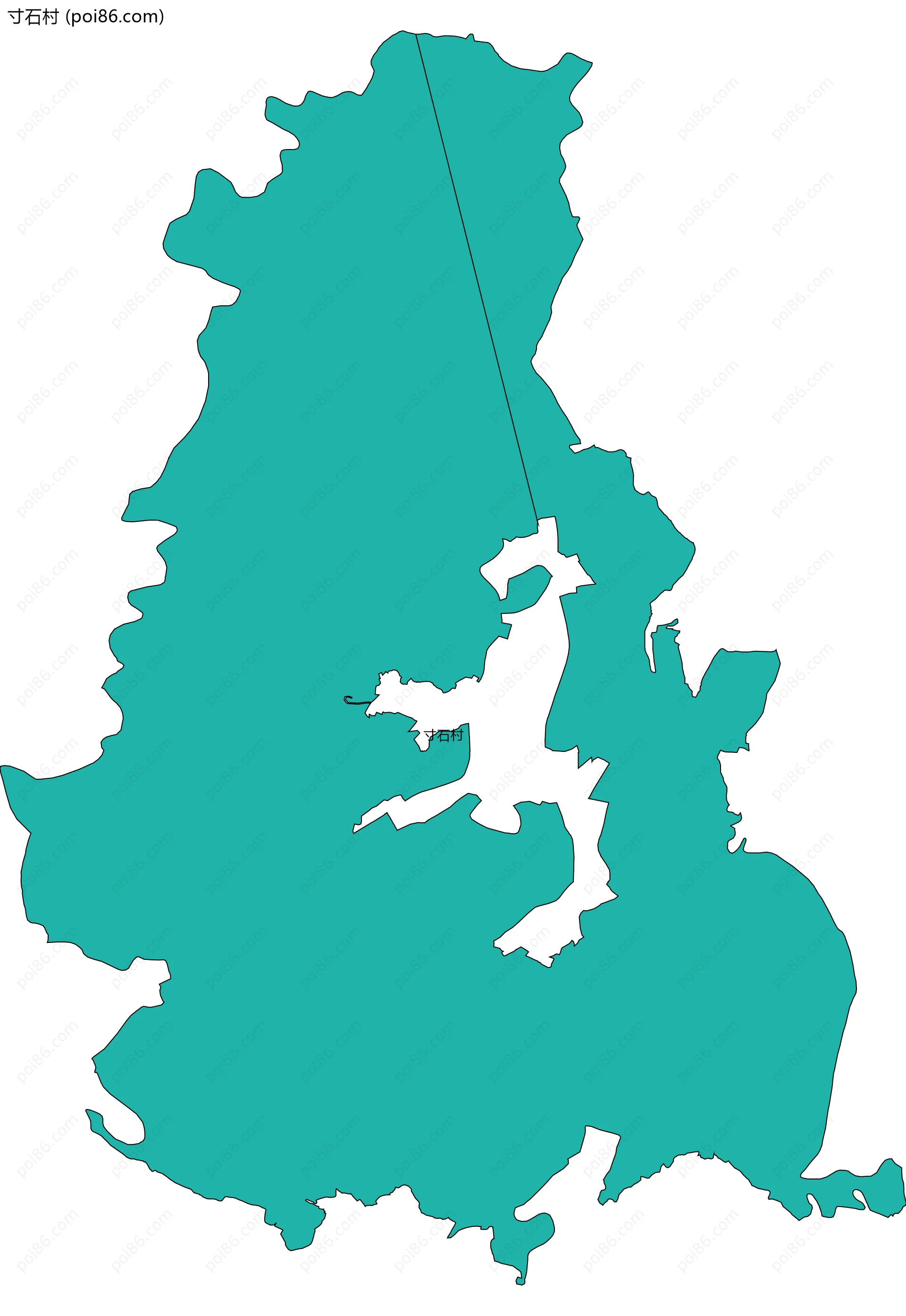 寸石村边界地图