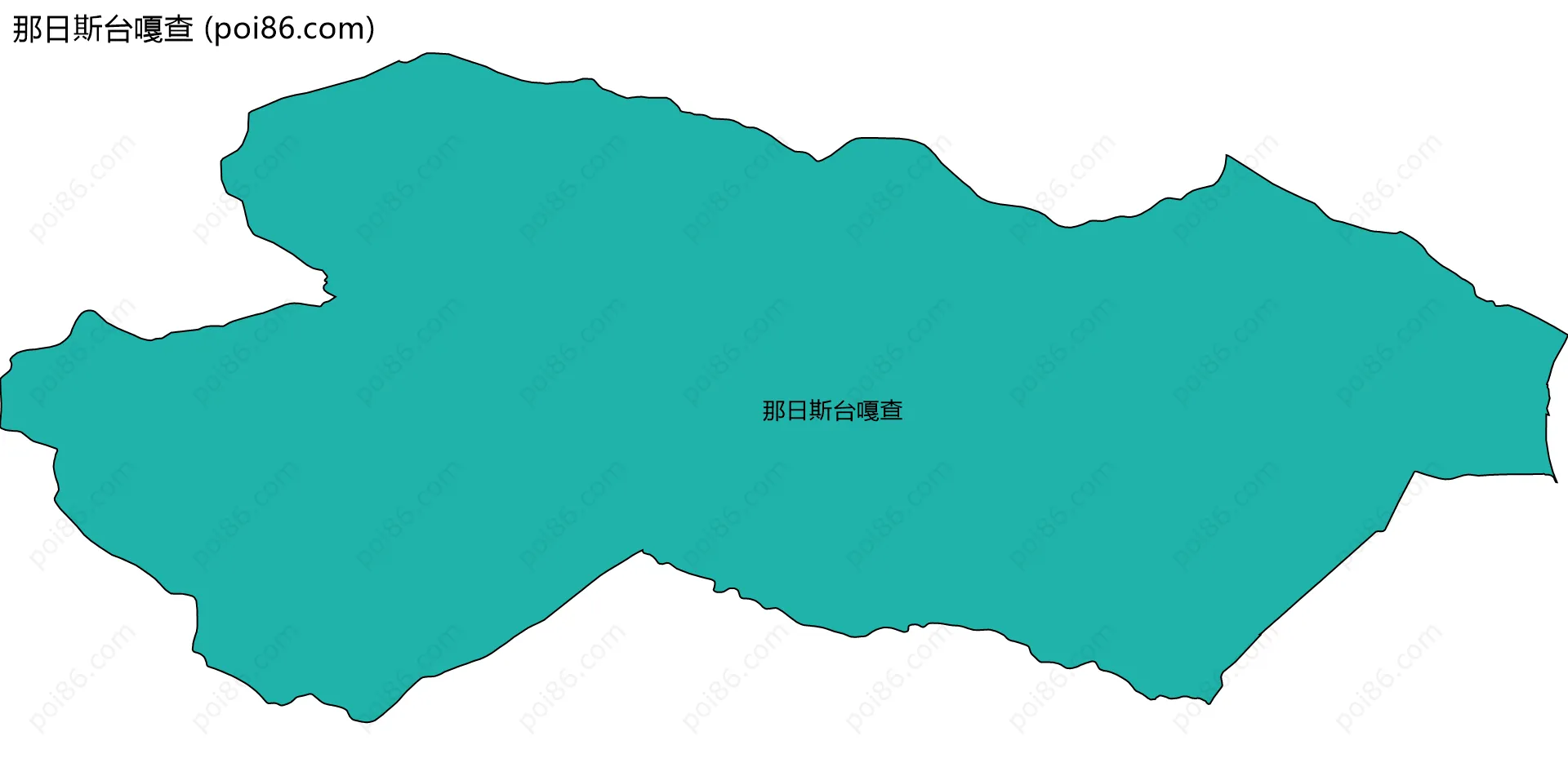 那日斯台嘎查边界地图