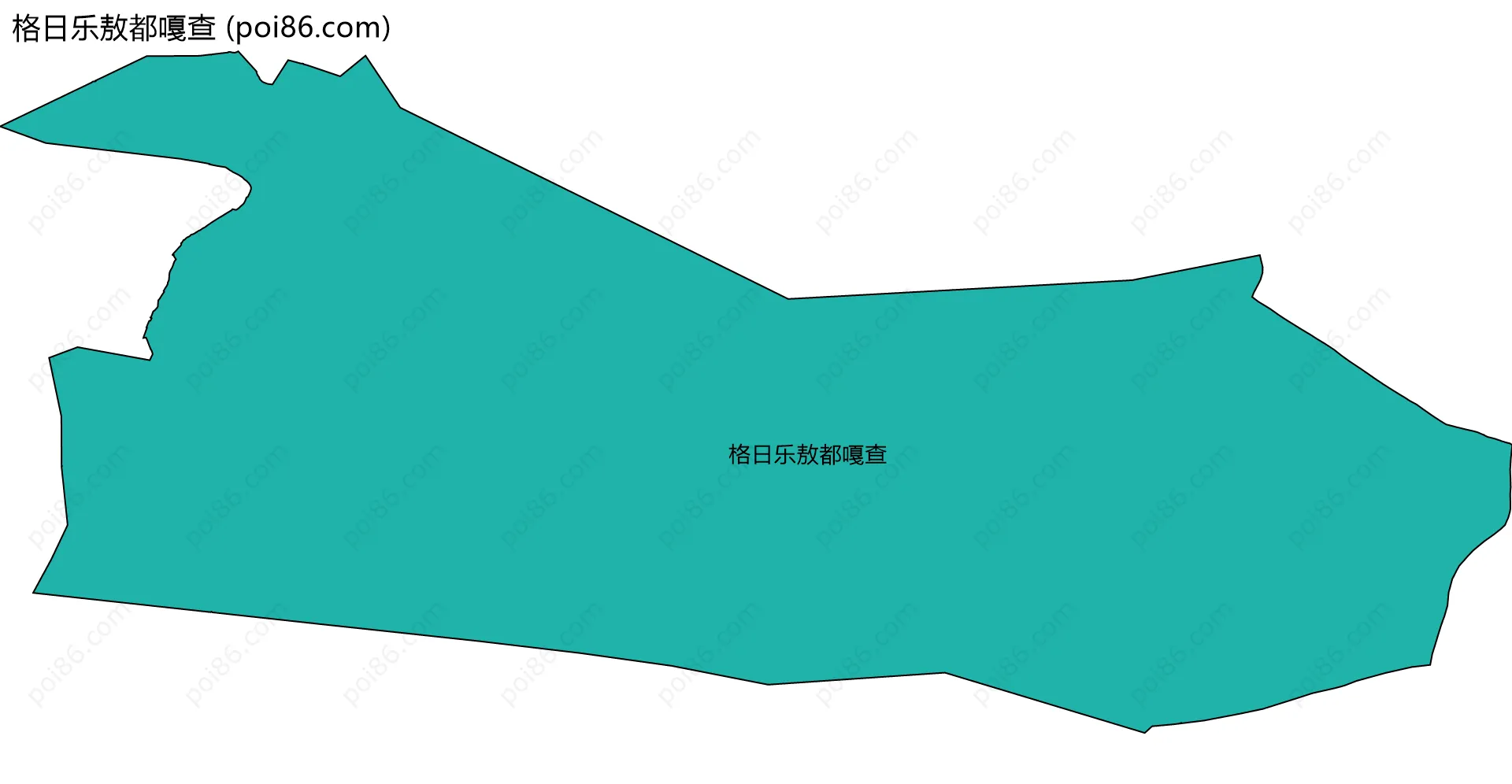 格日乐敖都嘎查边界地图