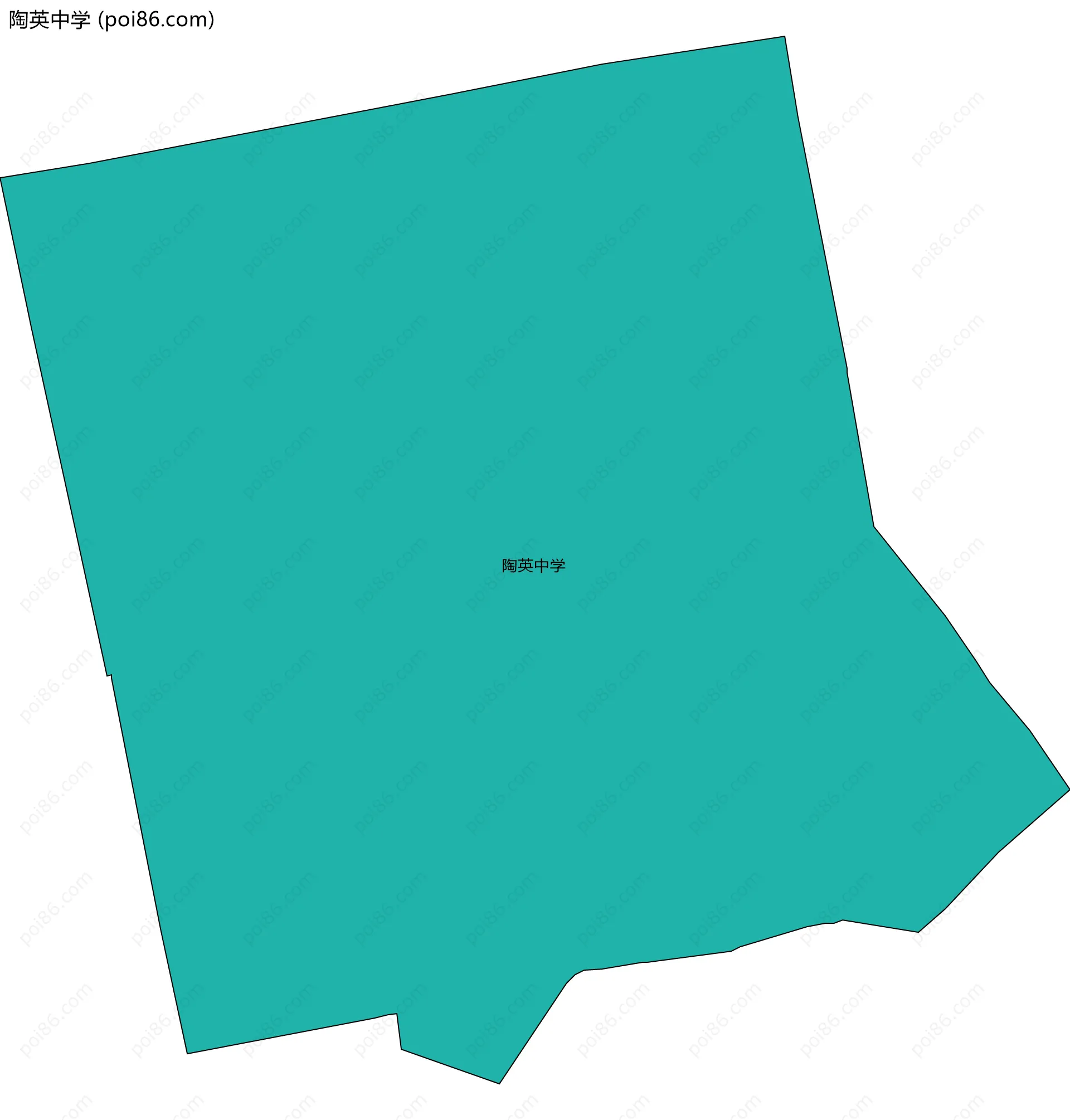 陶英中学边界地图