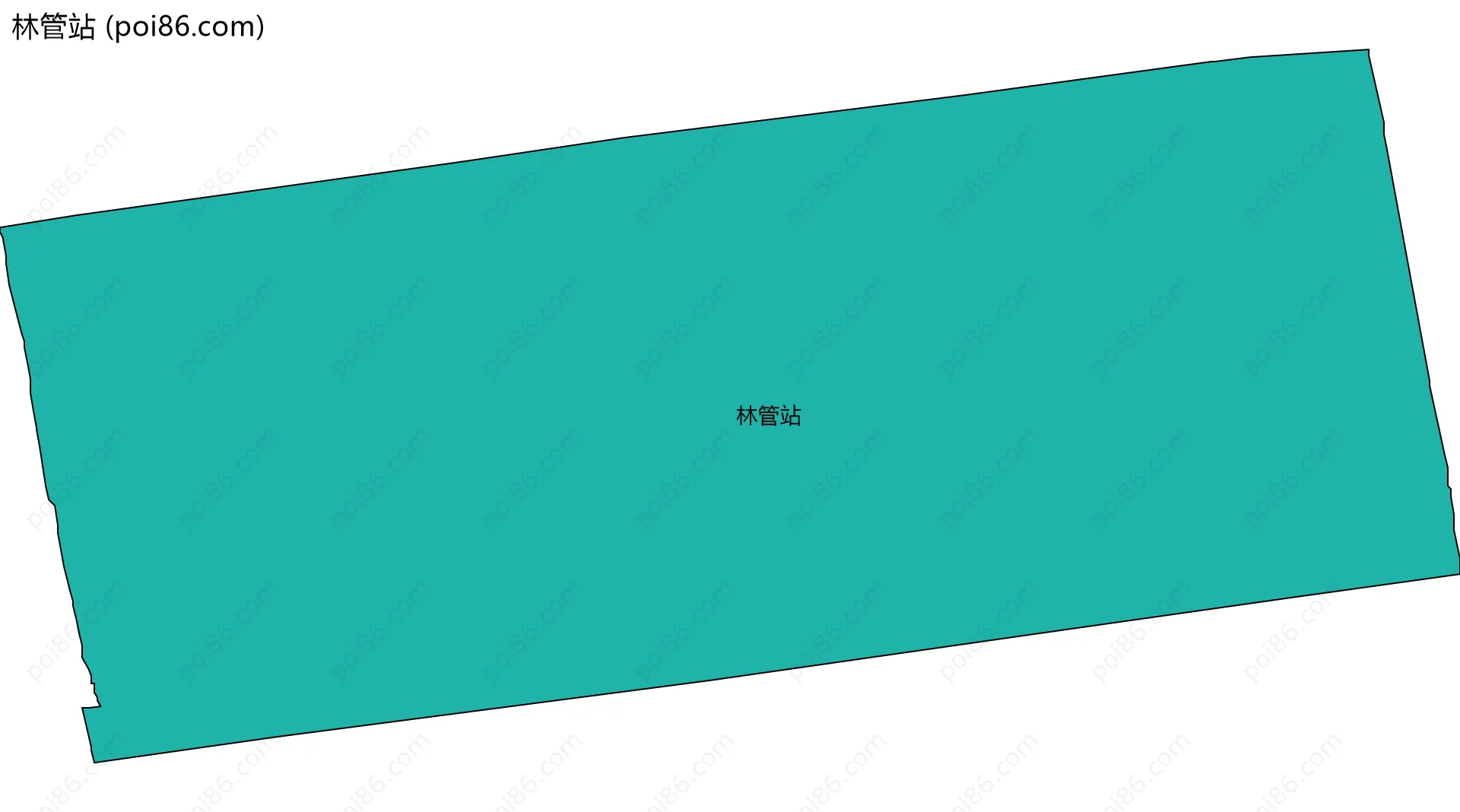 林管站边界地图