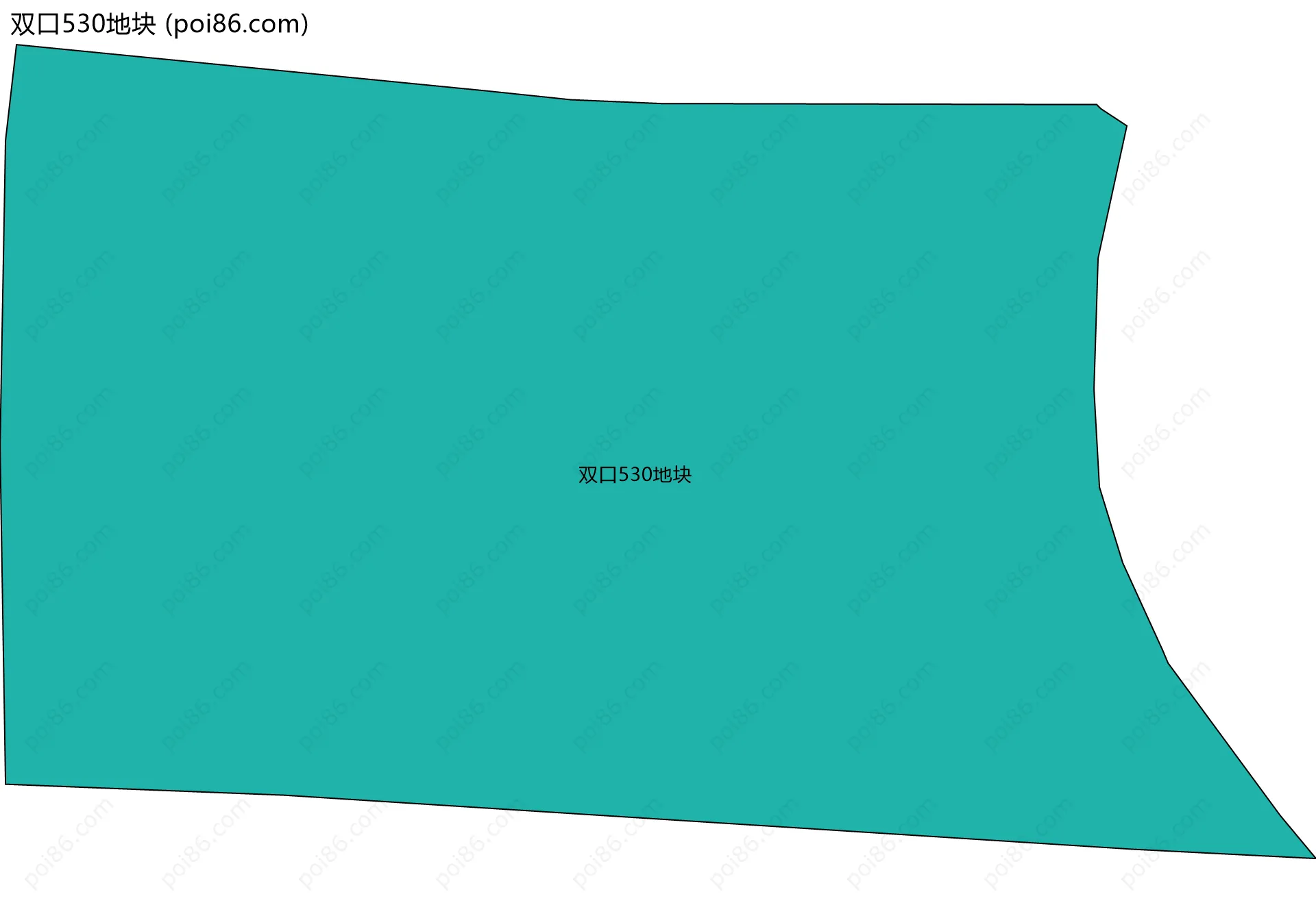 双口530地块边界地图