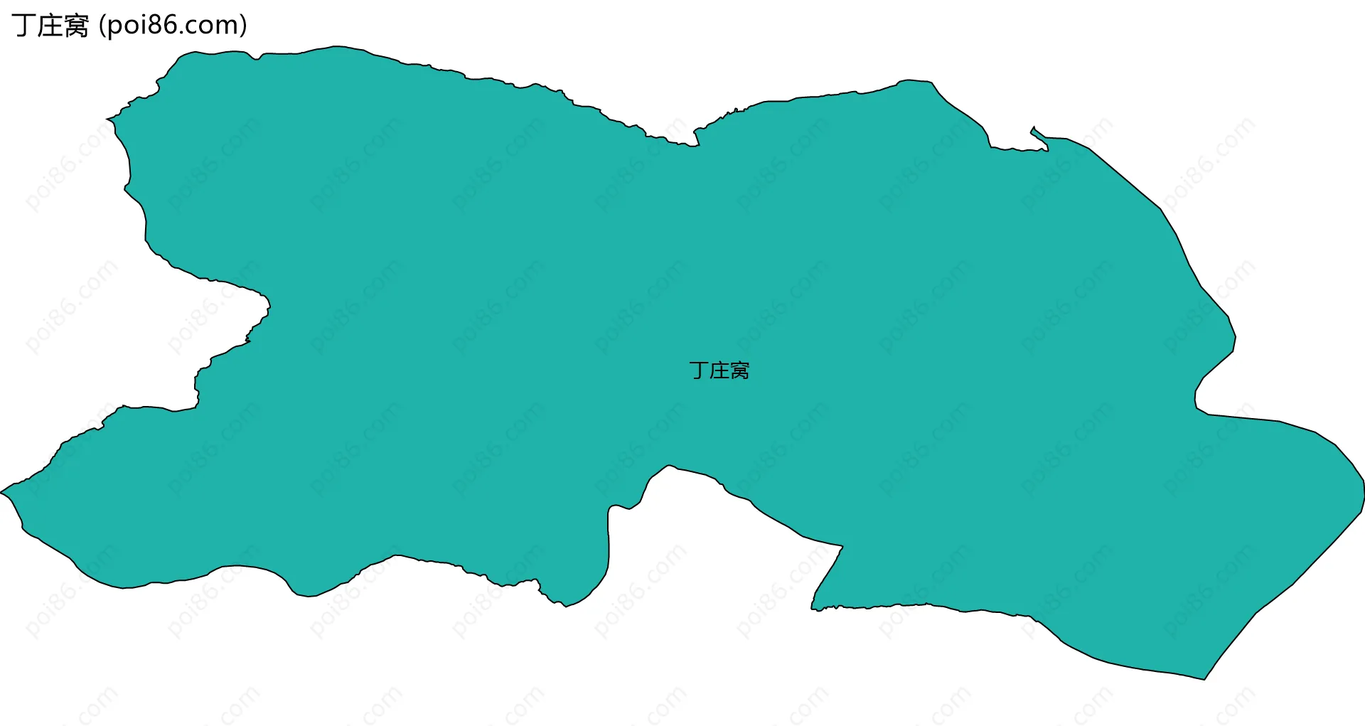 丁庄窝边界地图