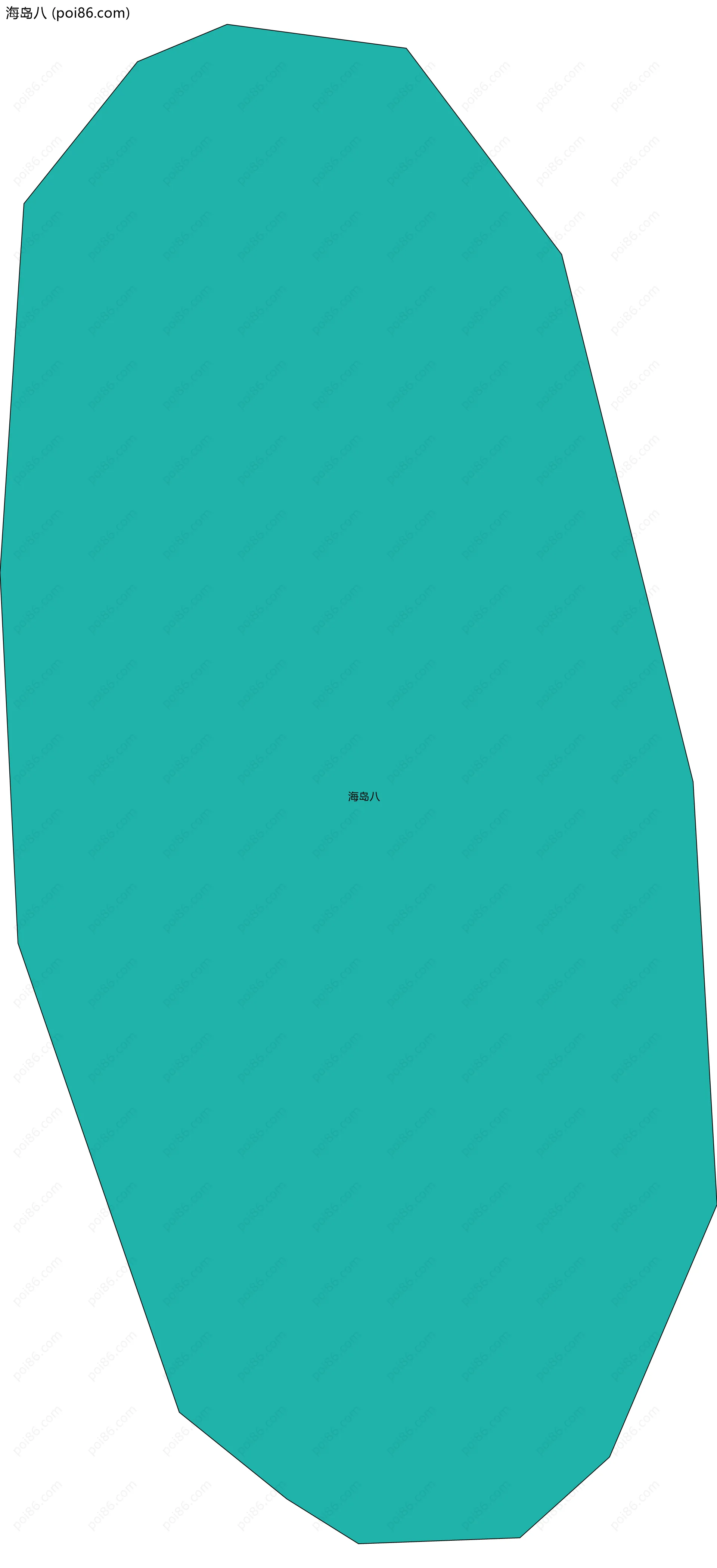 海岛八边界地图