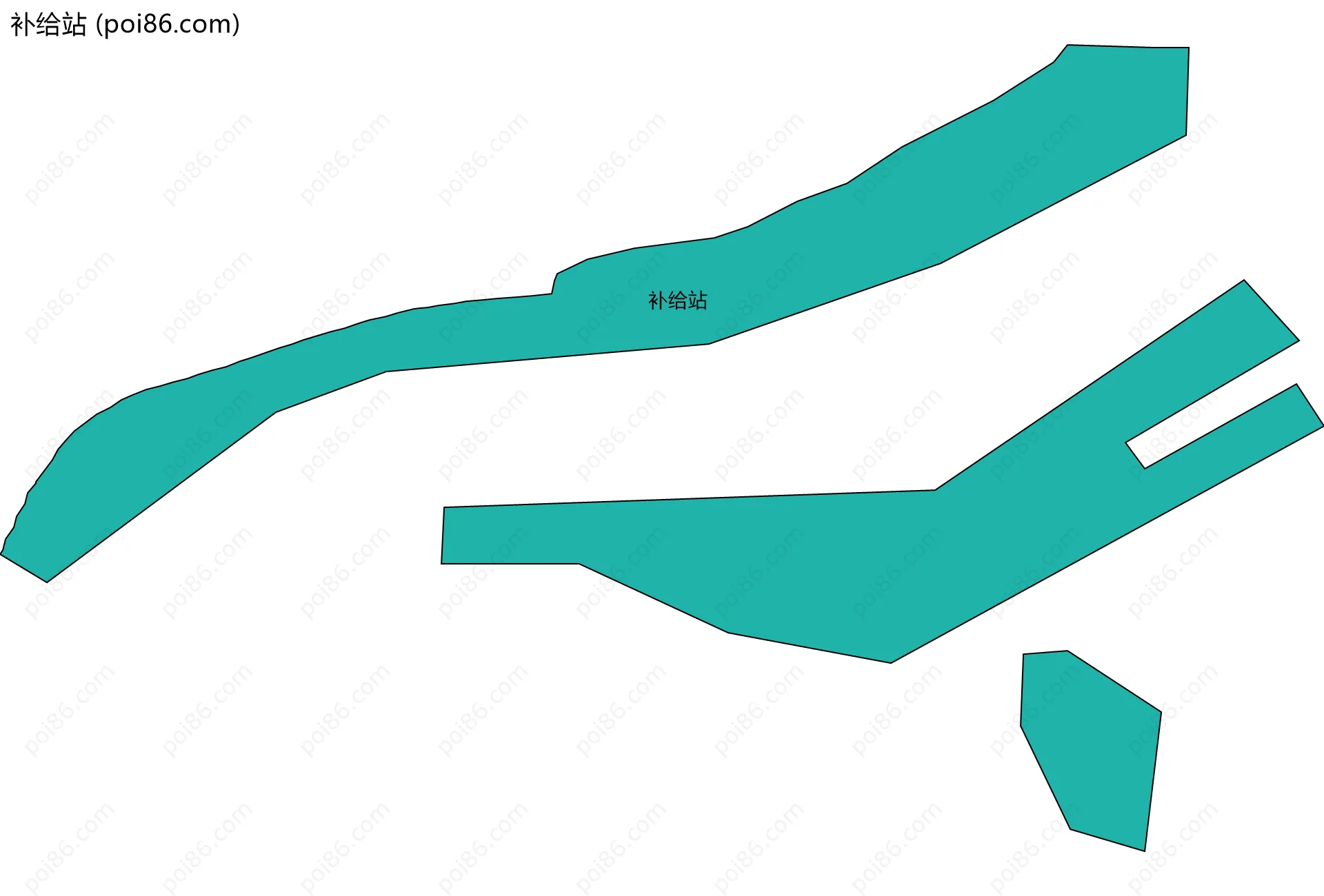 补给站边界地图