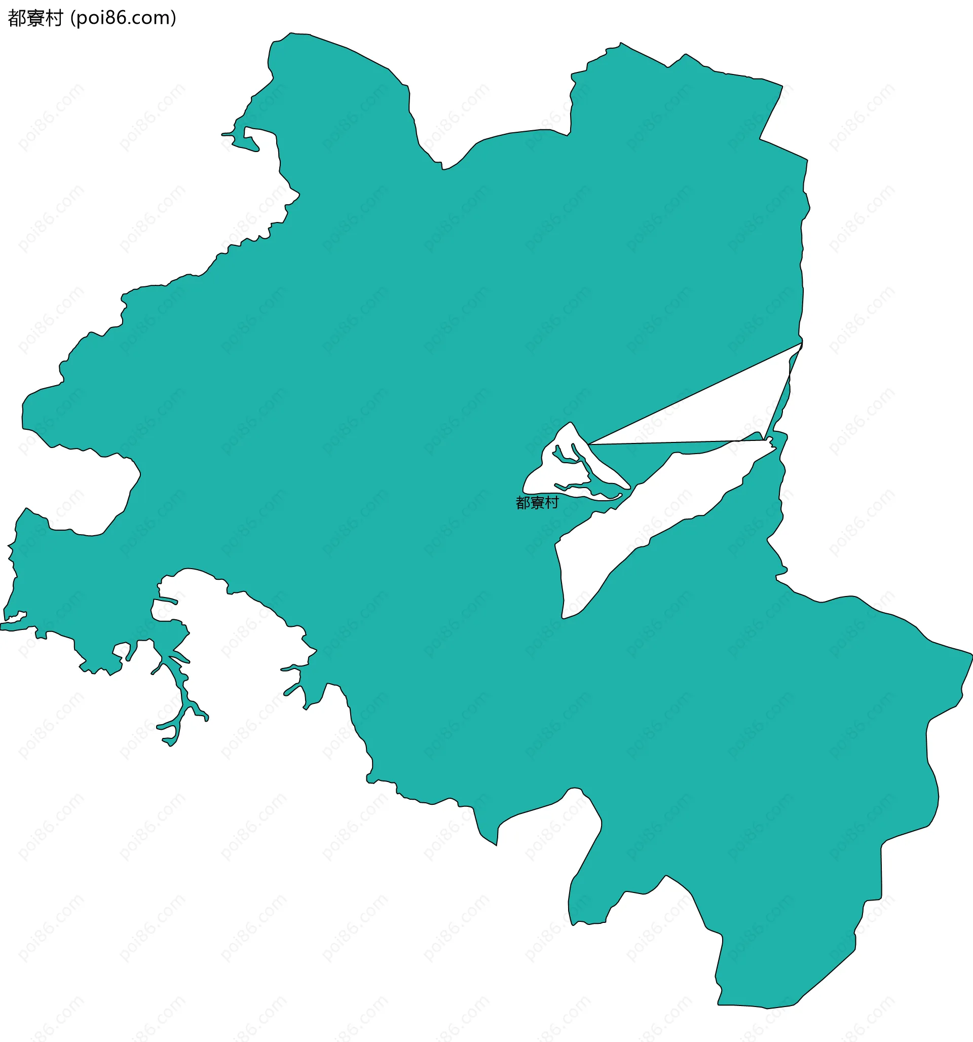 都寮村边界地图