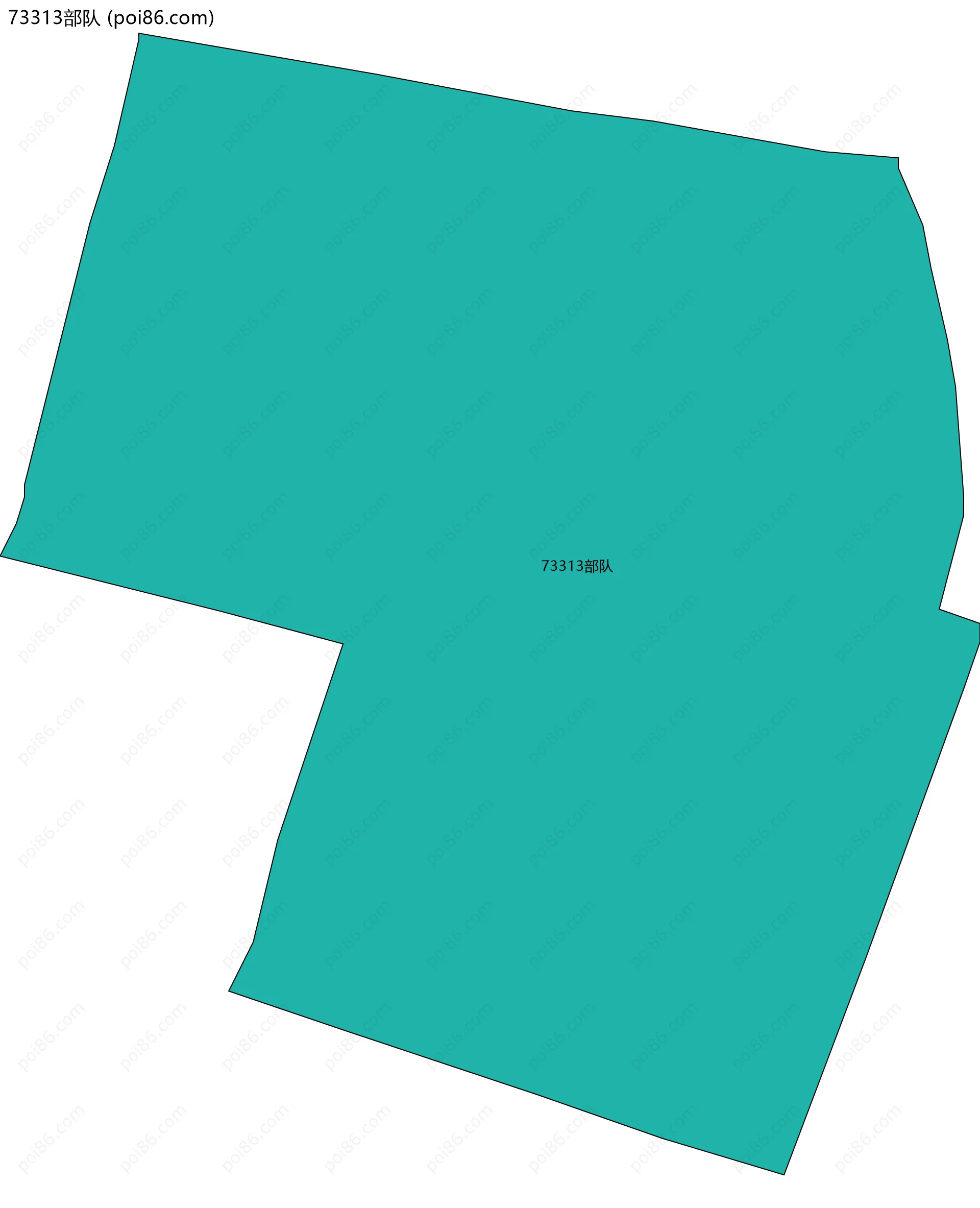 73313部队边界地图