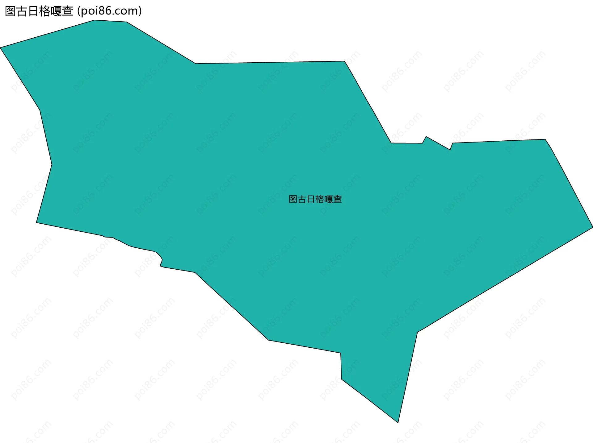 图古日格嘎查边界地图