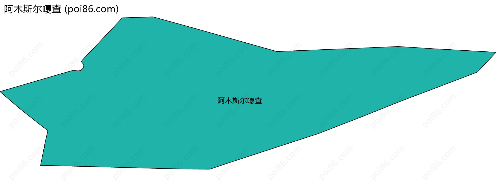 阿木斯尔嘎查边界地图