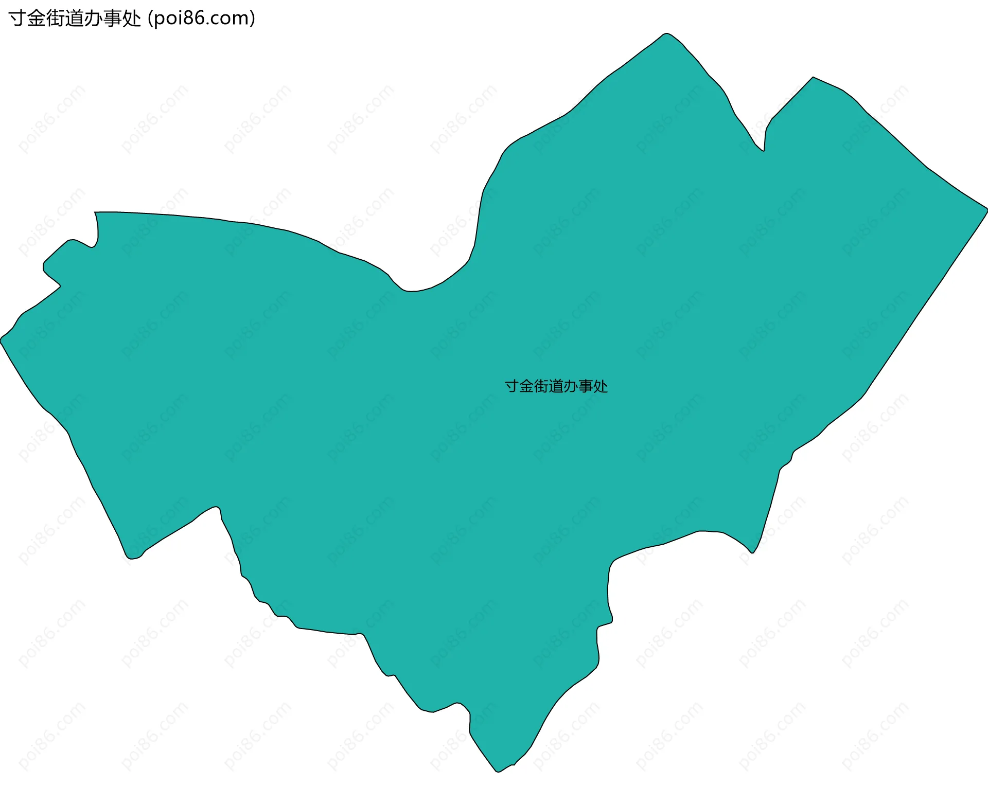 寸金街道办事处边界地图