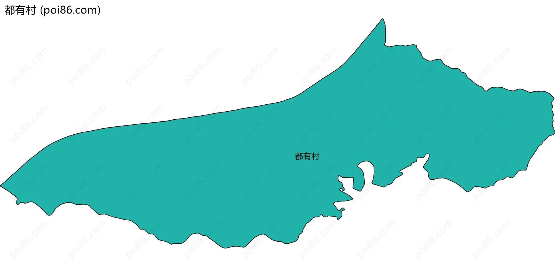 都有村边界地图