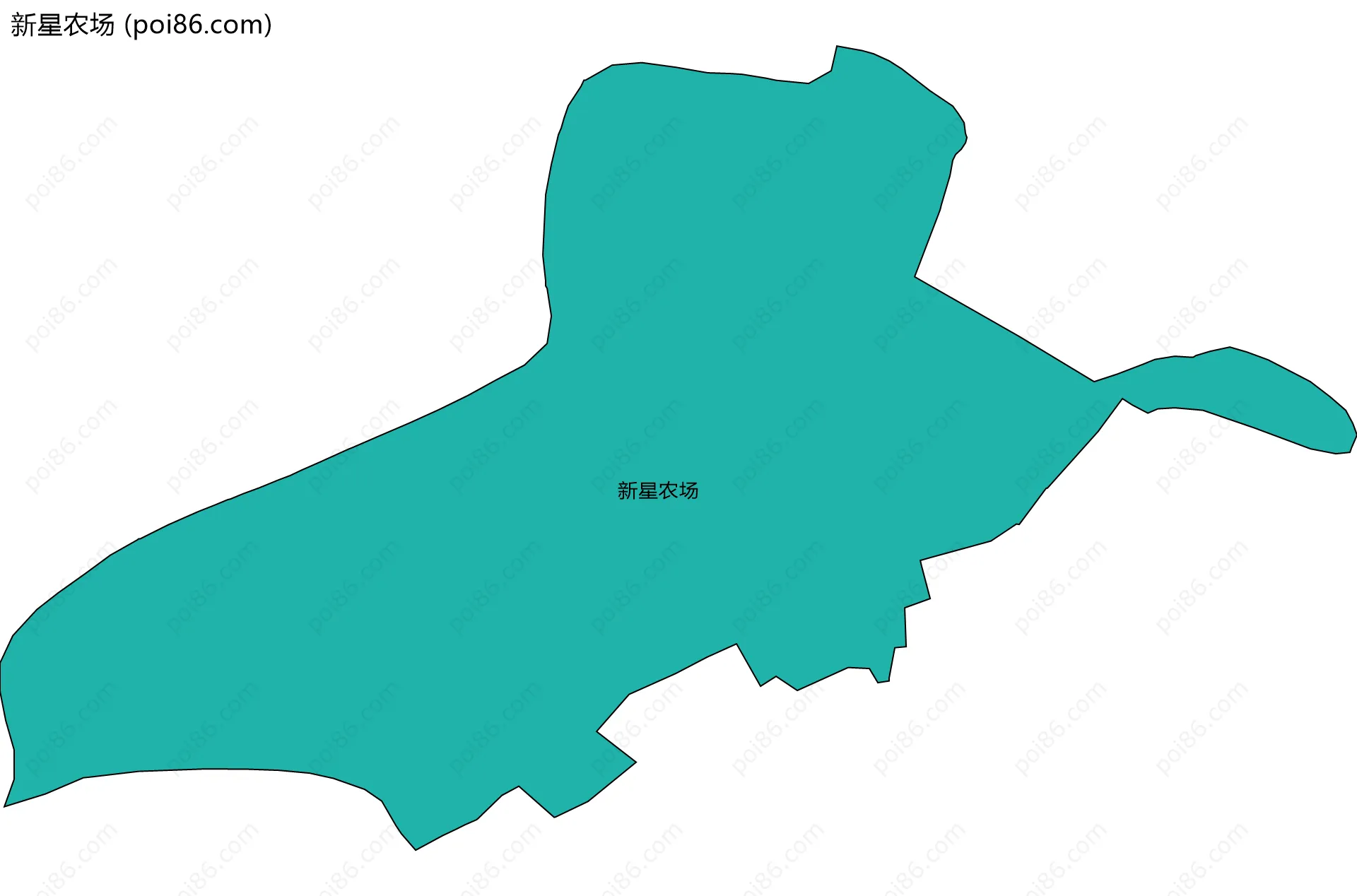 新星农场边界地图