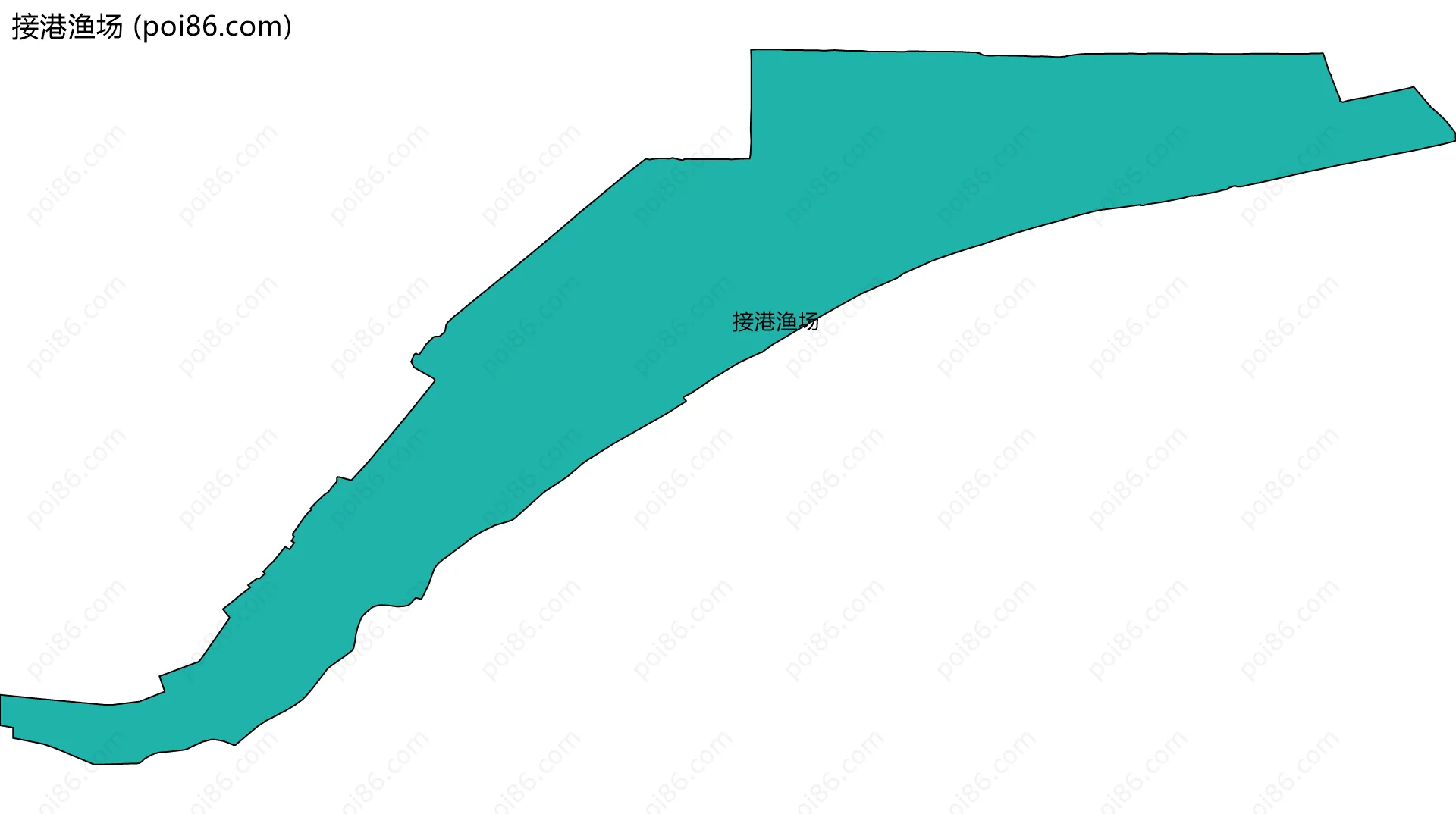 接港渔场边界地图