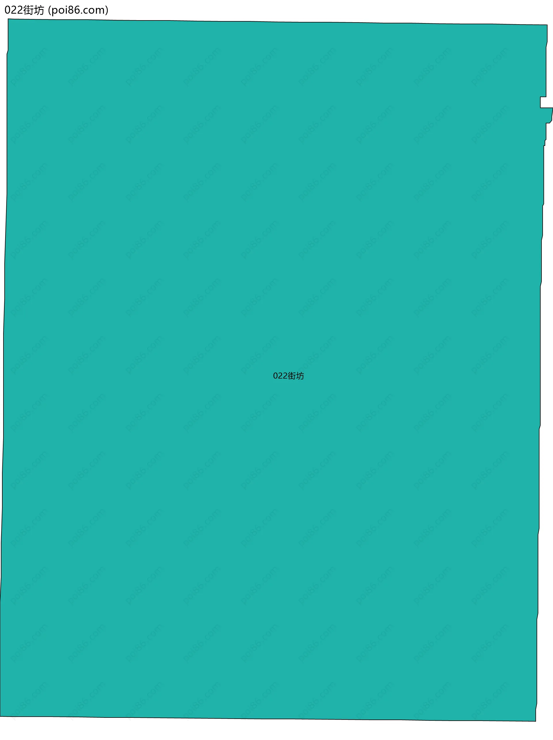 022街坊边界地图