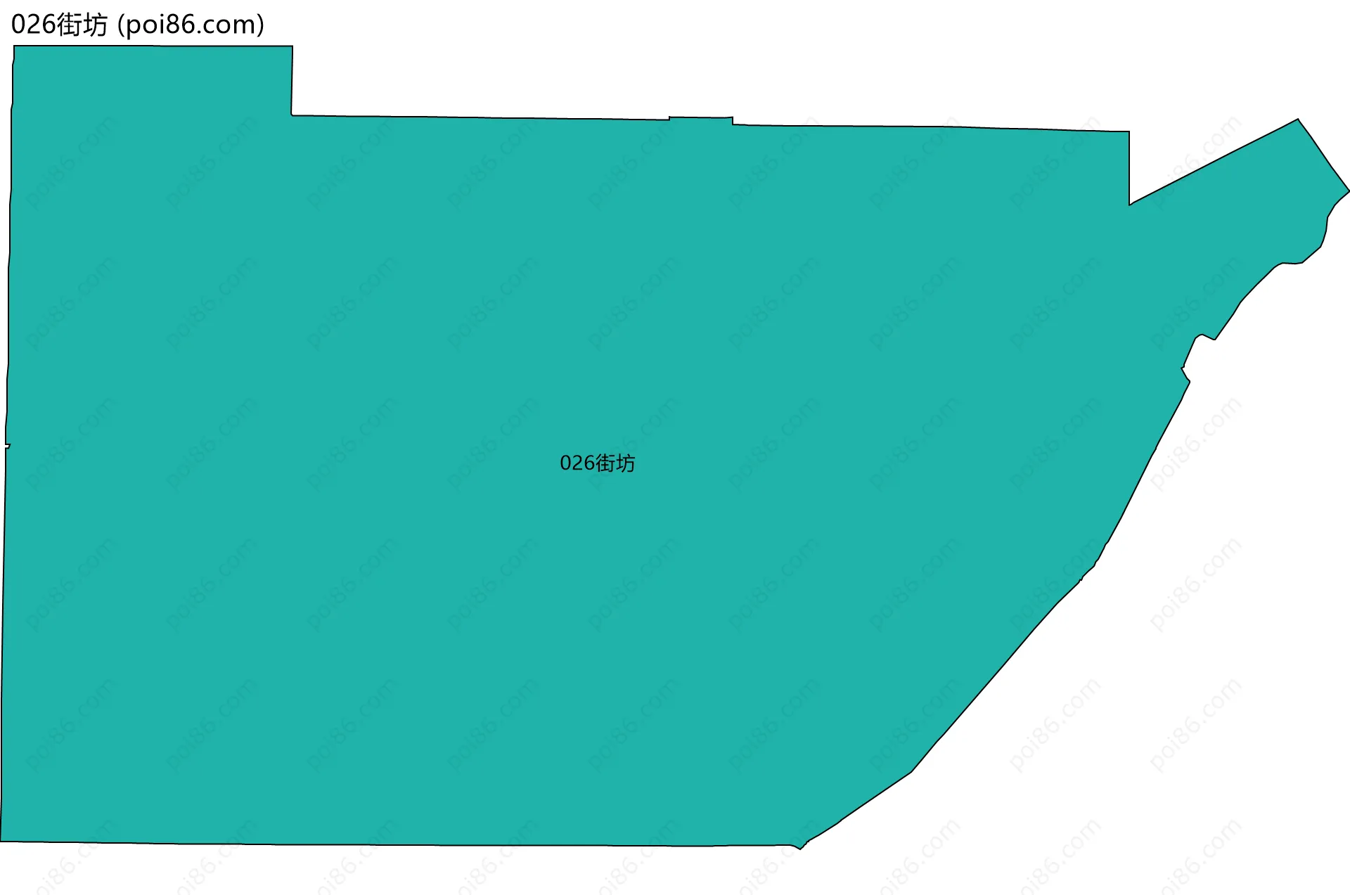 026街坊边界地图