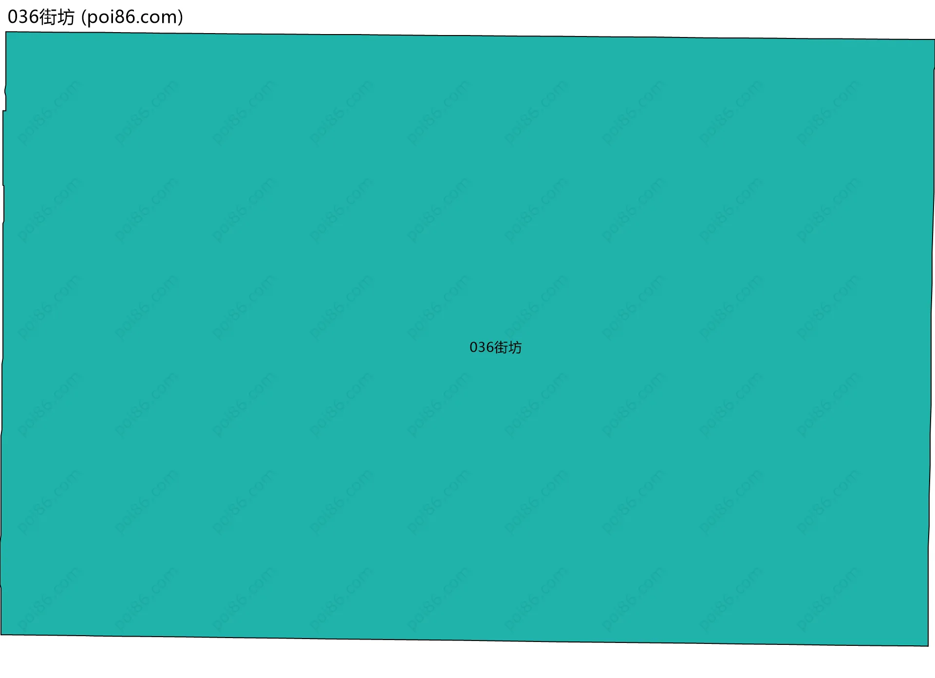 036街坊边界地图
